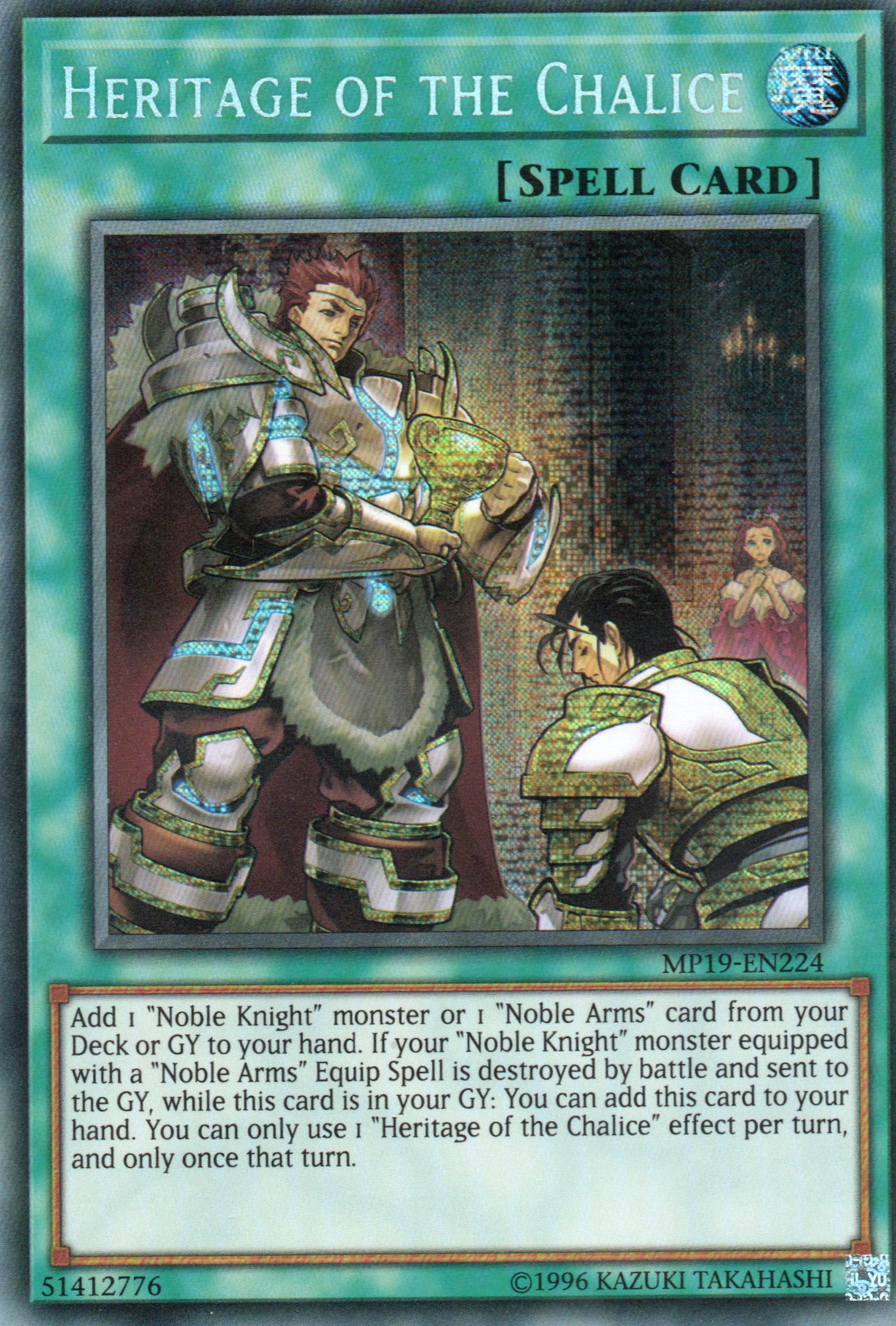 Heritage of the Chalice MP19-EN224 Secret rare