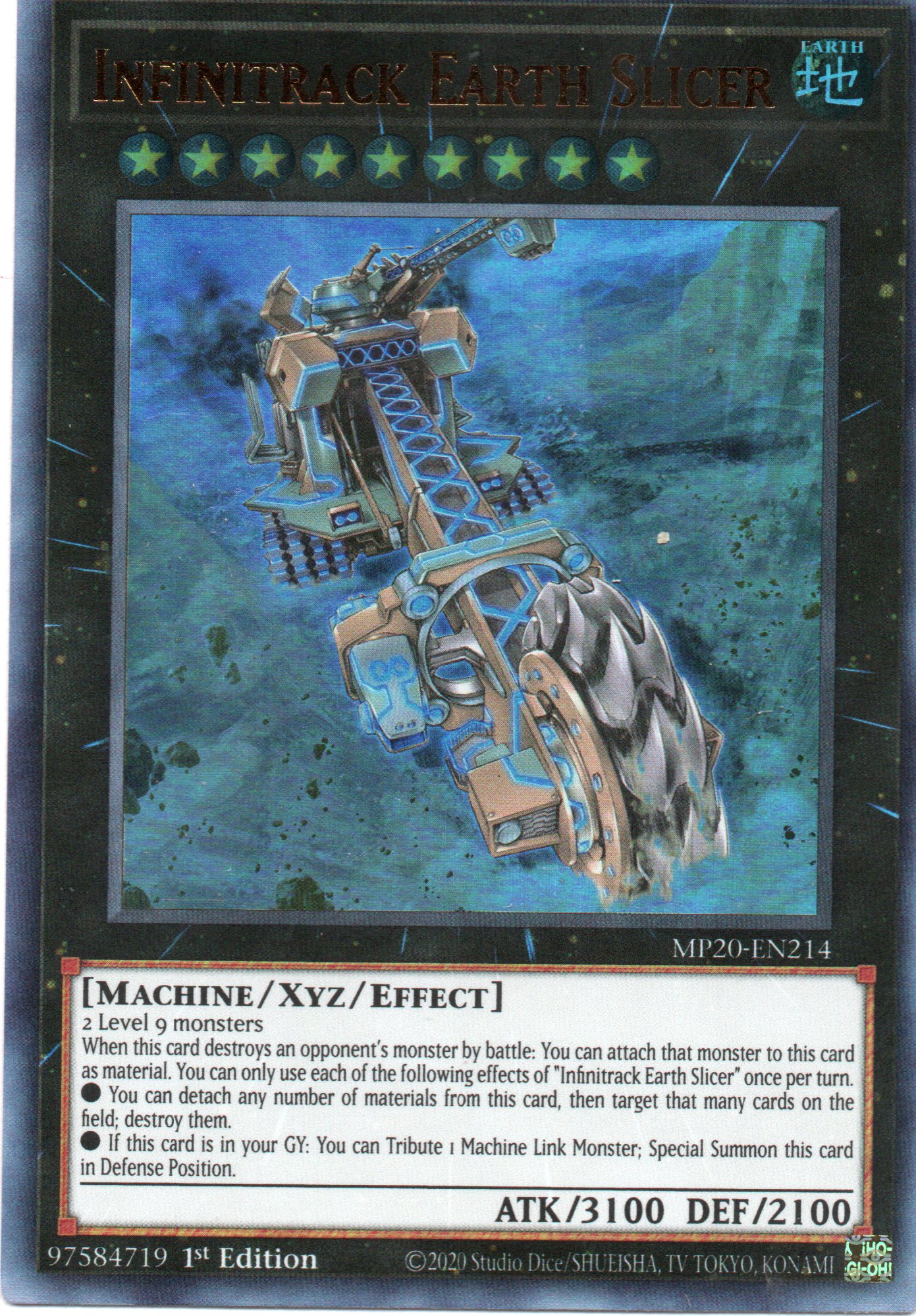 Infinitrack Earth Slicer MP20-EN214 Ultra rare