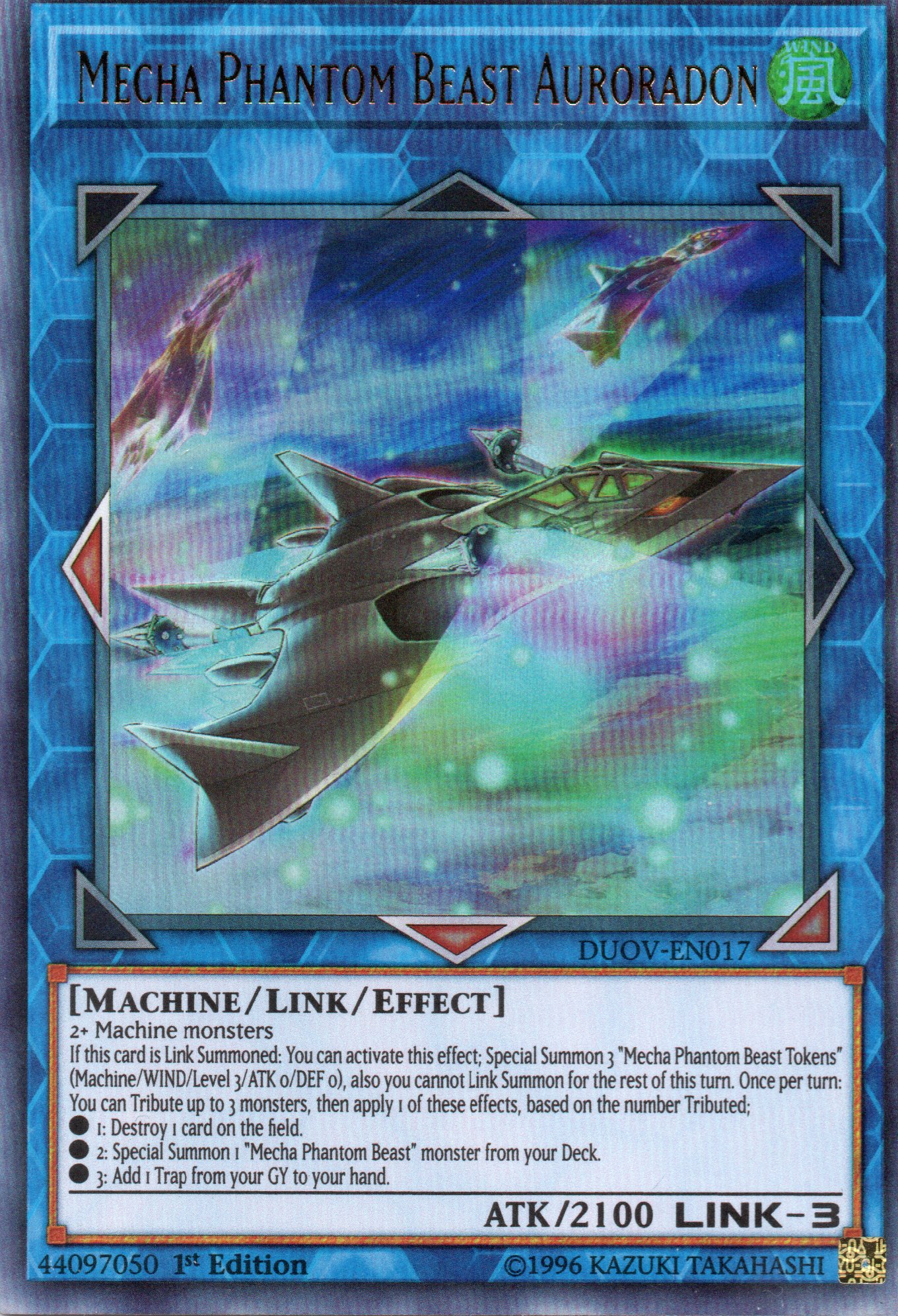 Mecha Phantom Beast Auroradon DUOV-EN017 Ultra rare