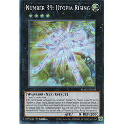 Number 39: Utopia Rising MAZE-EN021 Super rare