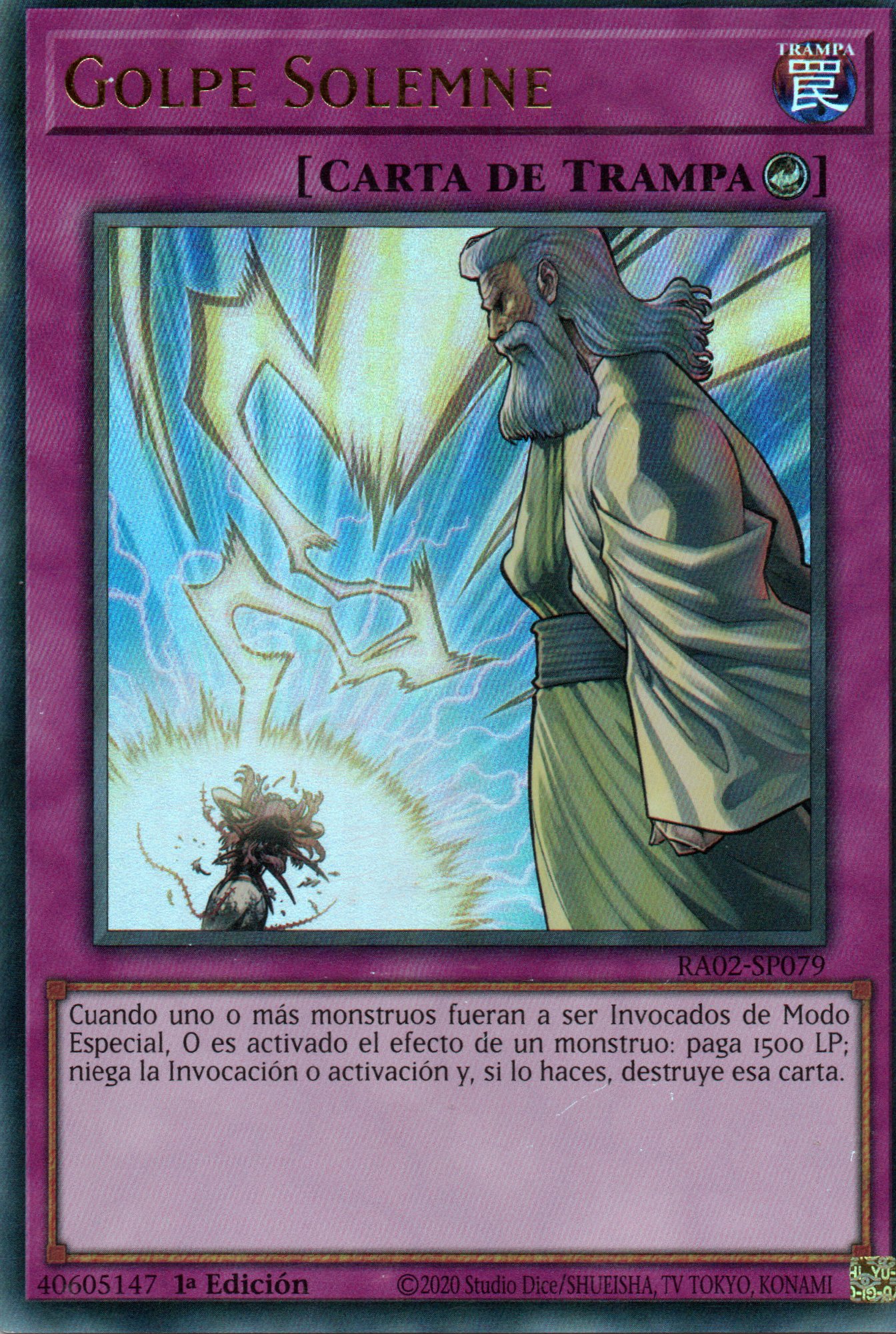 Golpe Solemne RA02-SP079 Ultra rare