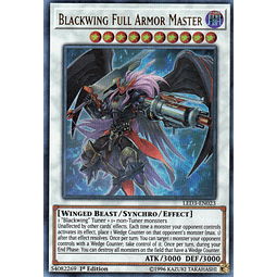 Blackwing Full Armor Master LED3-EN023 Ultra rare