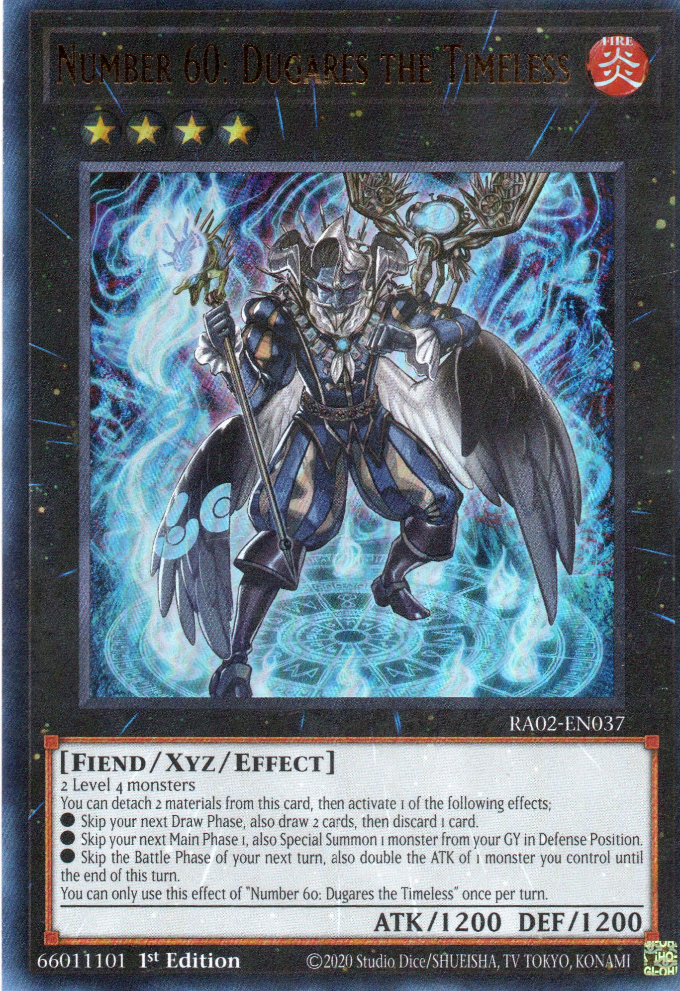 Number 60: Dugares the Timeless RA02-EN037 Ultra rare