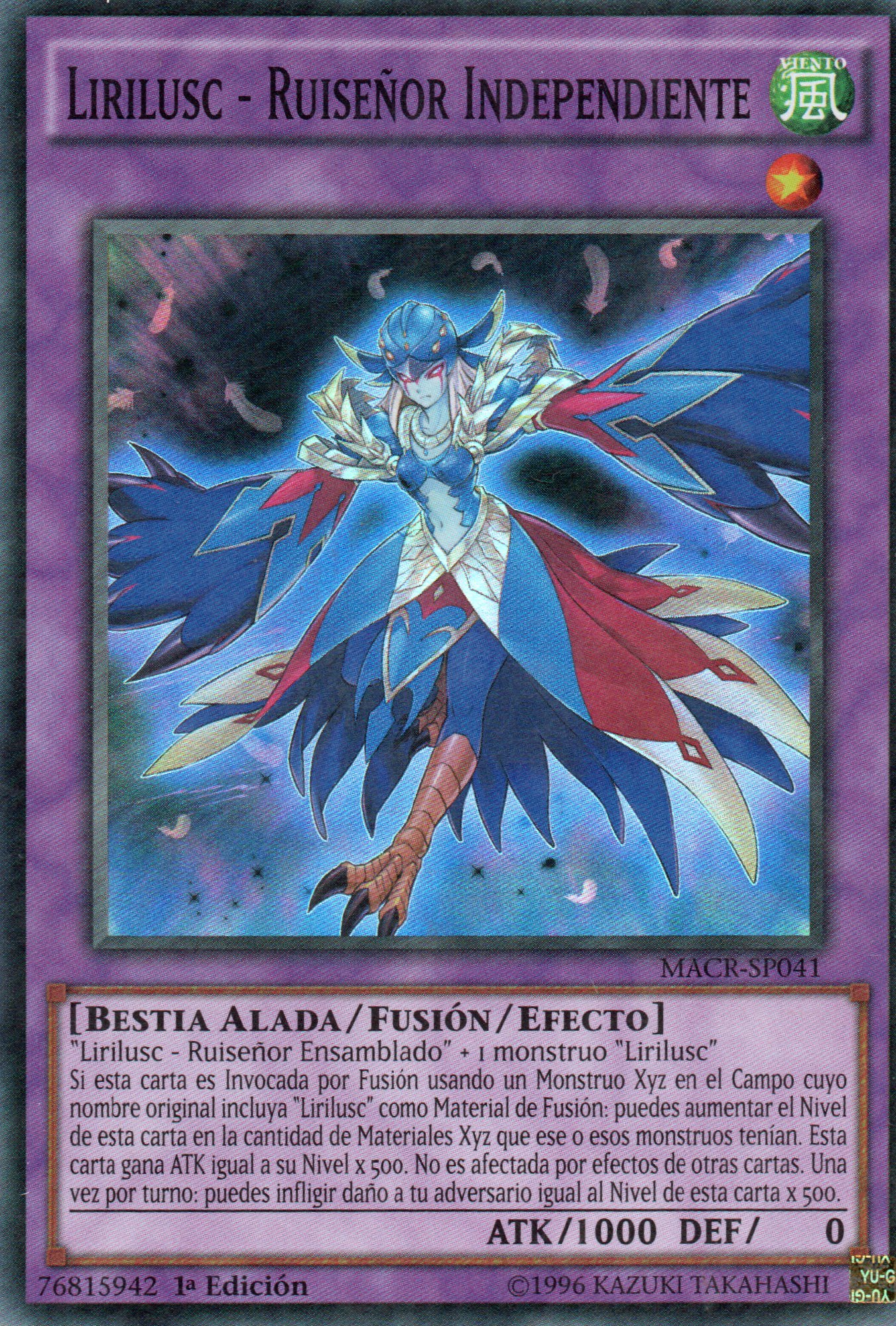 Lirilusc - Ruiseñor Independiente MACR-SP041 Super rare