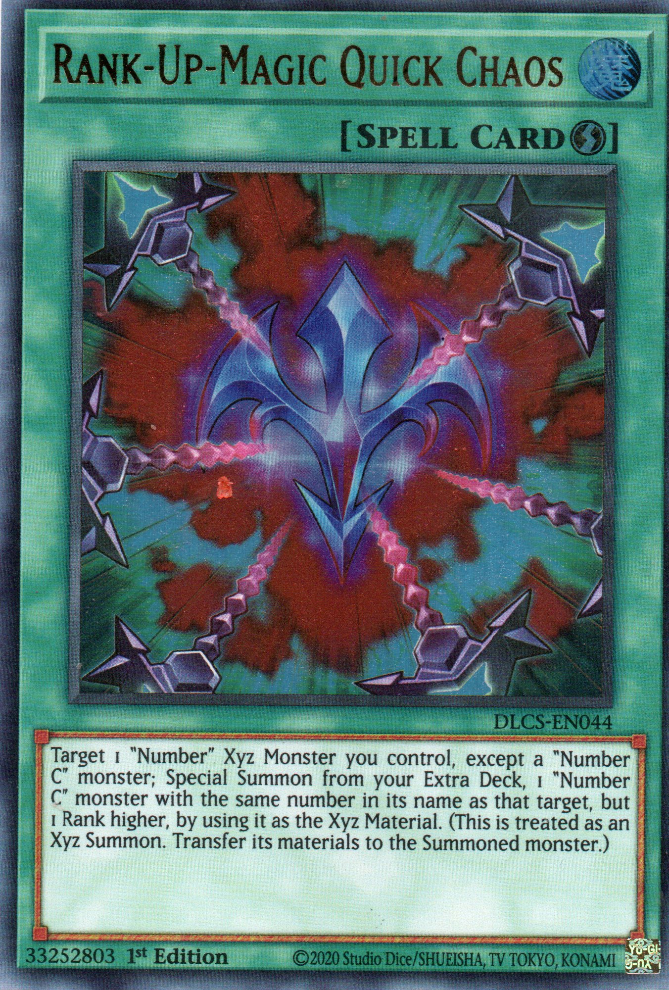 Rank-Up Magic Quick Chaos DLCS-EN044 Ultra rare