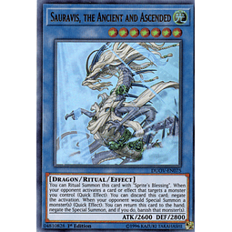 Sauravis, the Ancient and Ascended DUOV-EN075 Ultra rare