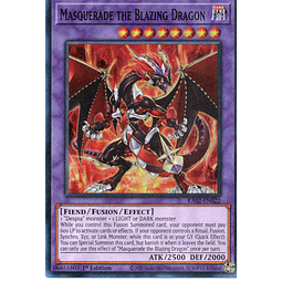 Masquerade the Blazing Dragon RA02-EN022 Super rare