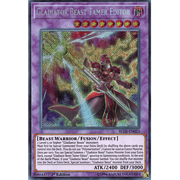 Gladiator Beast Tamer Editor BLLR-EN023 Secret rare