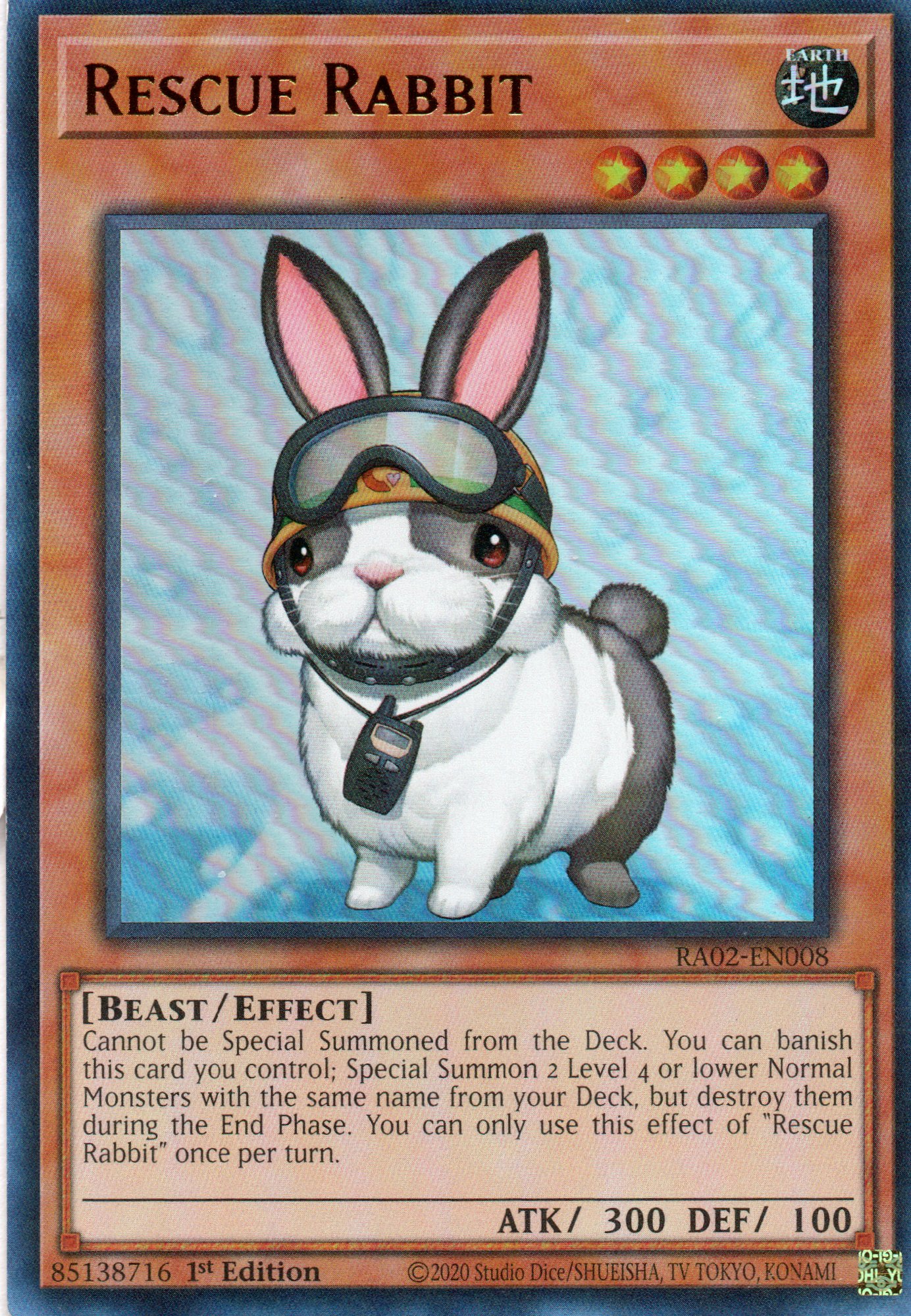 Rescue Rabbit RA02-EN008 Ultra rare