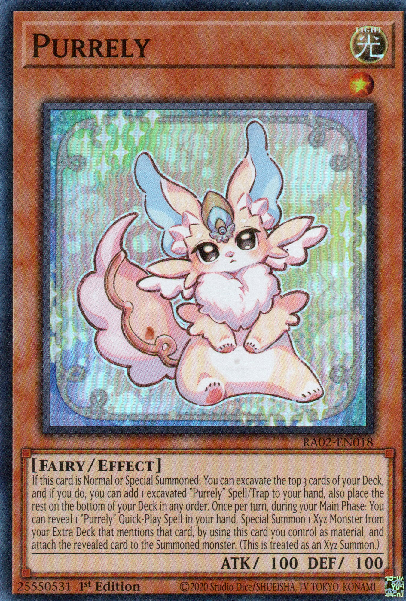 Purrely RA02-EN018 Super rare