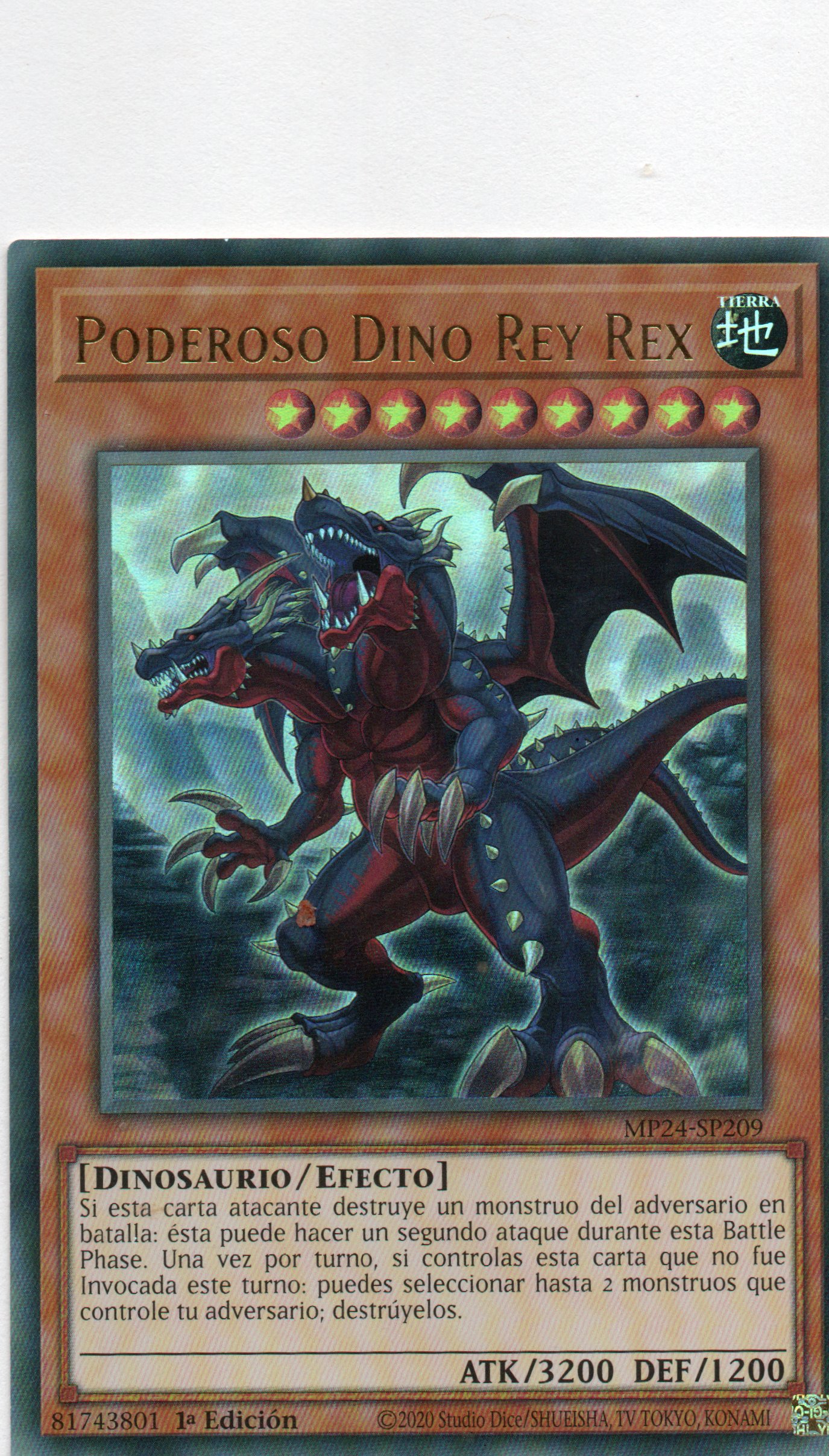 Poderoso Dino Rey Rex MP24-SP209 Ultra rare