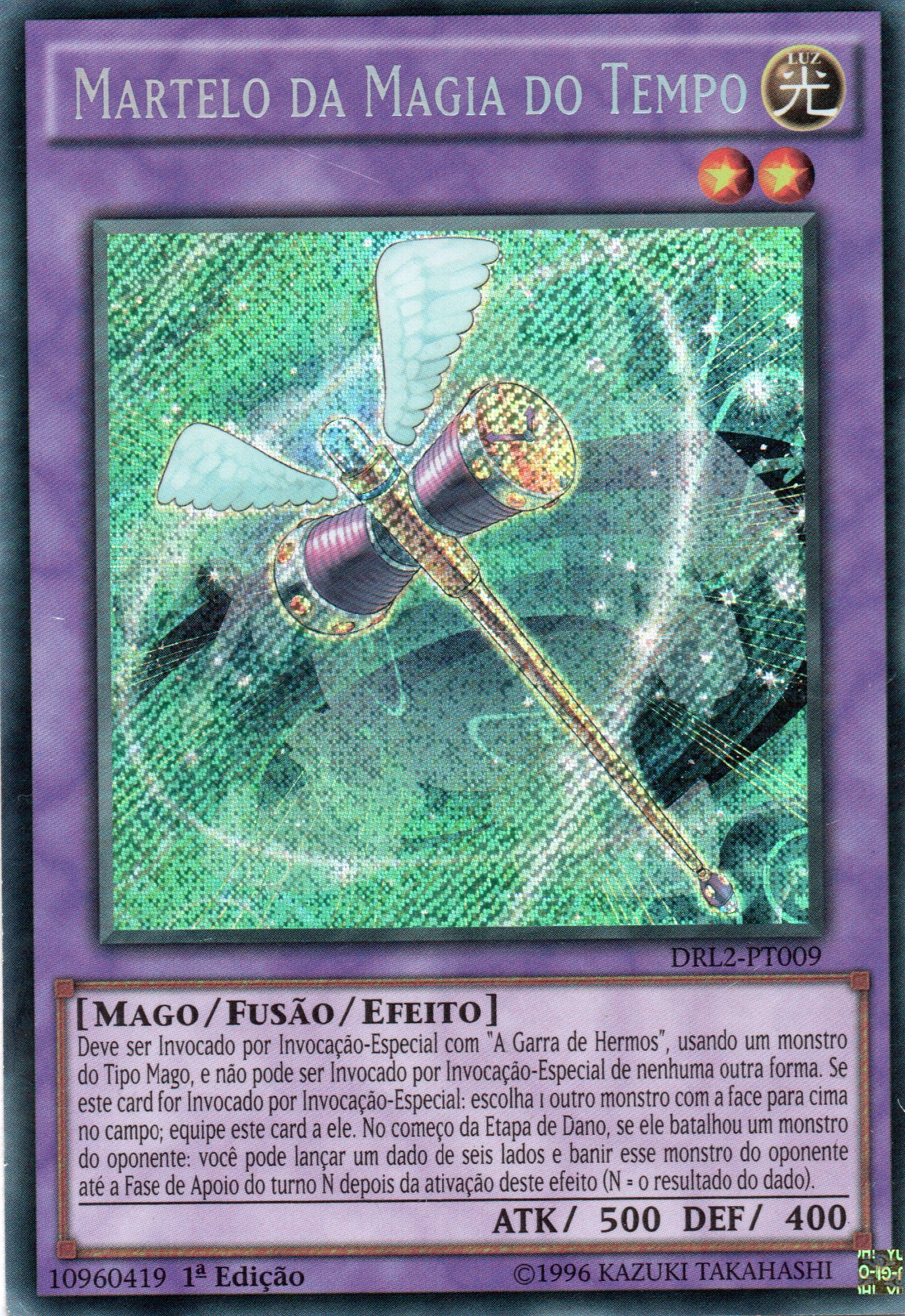 Martelo da Magia do Tempo DRL2-PT009 Secret rare