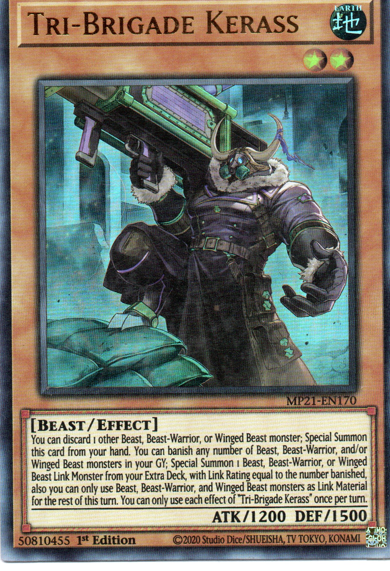 Tri-Brigade Kerass MP21-EN170 Ultra rare