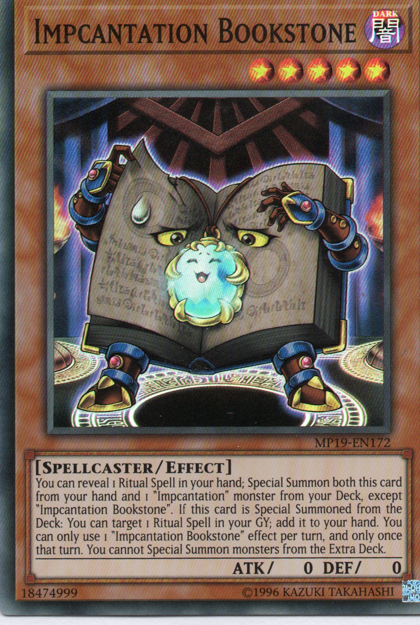 Impcantation Bookstone MP19-EN172 Super rare