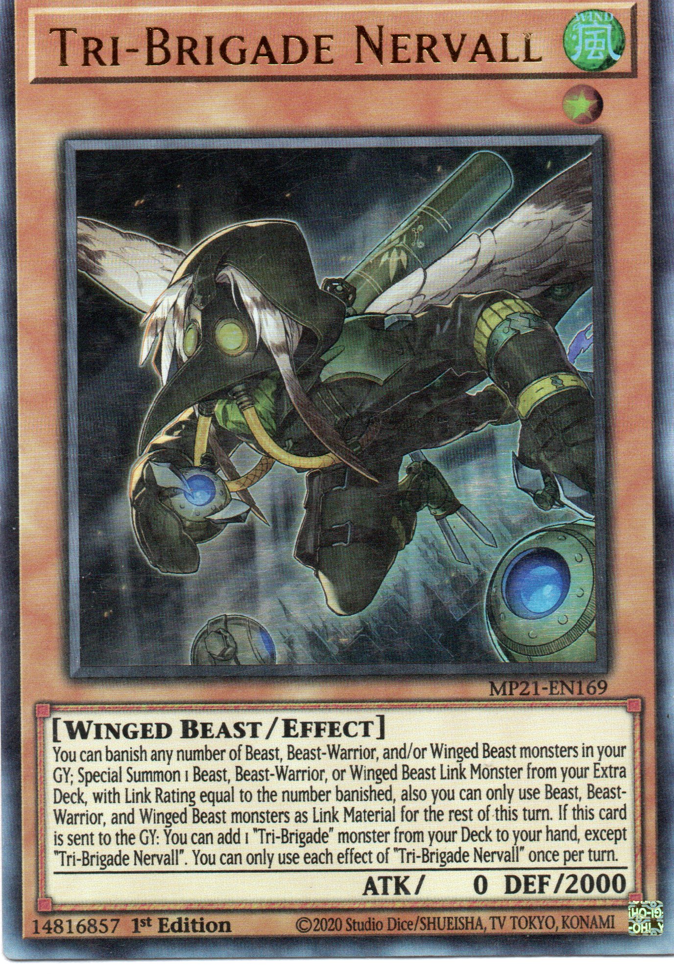 Tri-Brigade Nervall MP21-EN169 Ultra rare