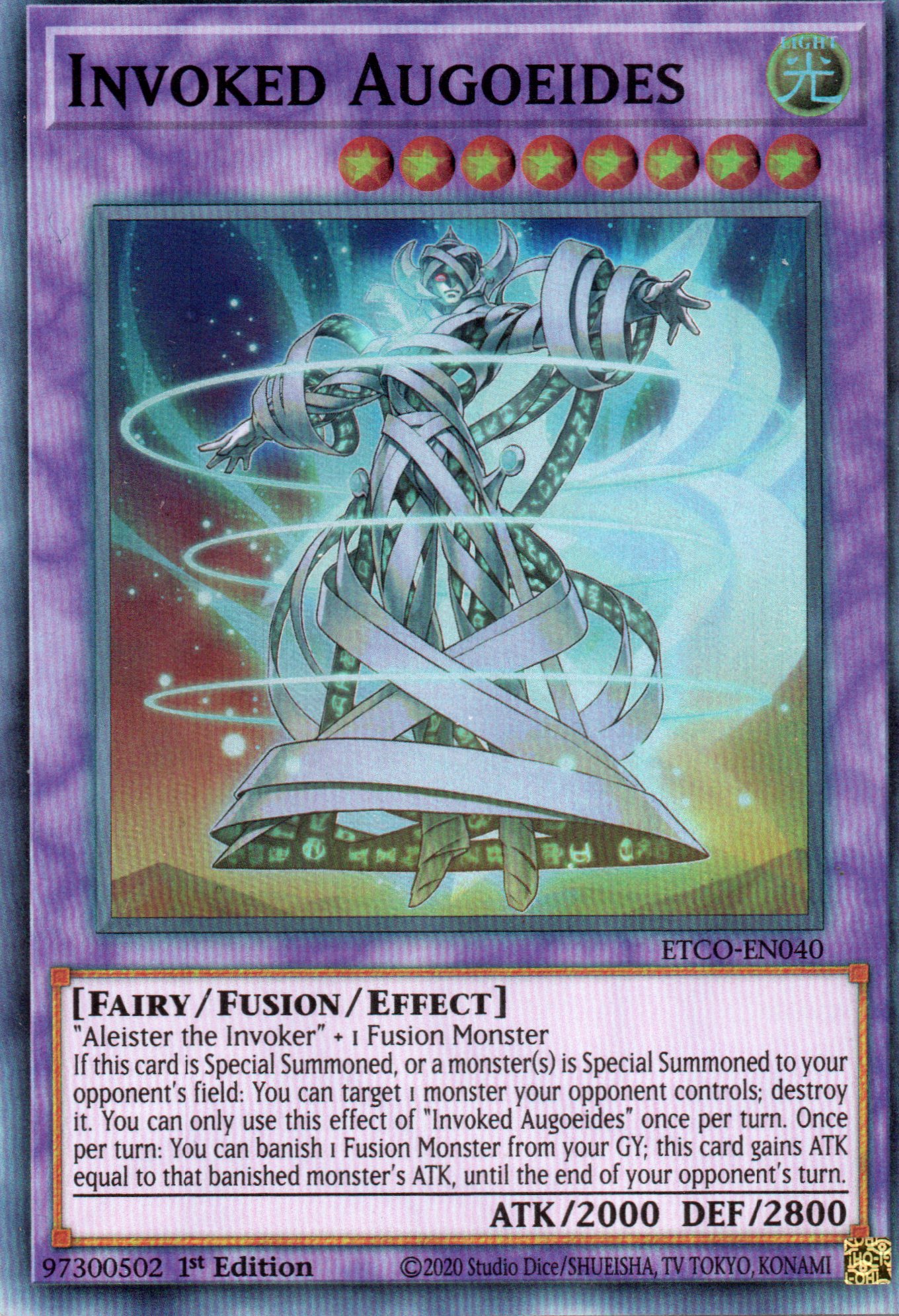 Invoked Augoeides ETCO-EN040 Super rare