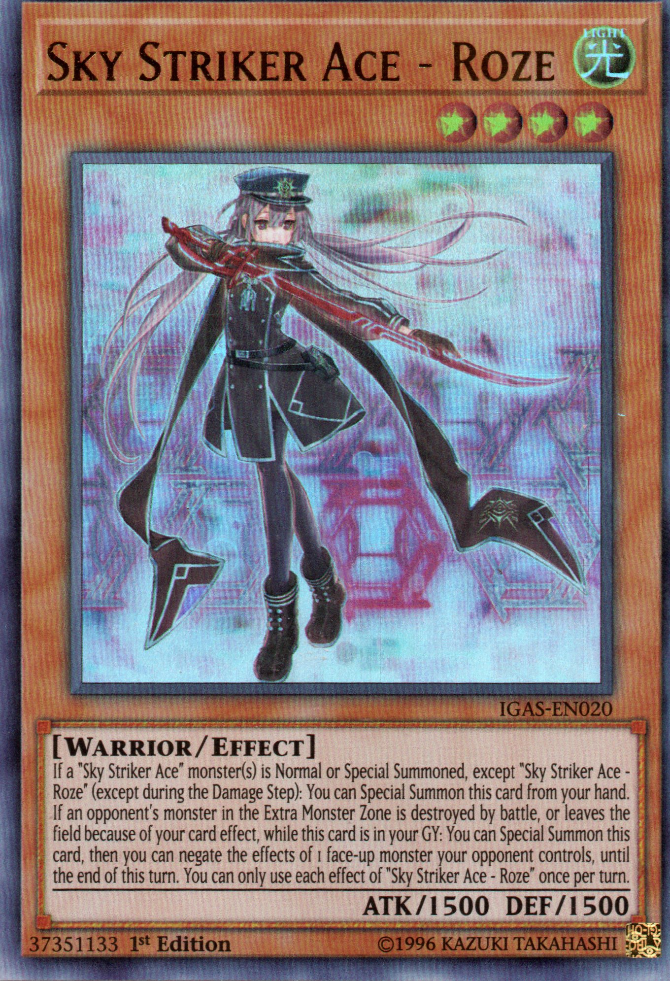 Sky Striker Ace - Roze IGAS-EN020 Ultra rare