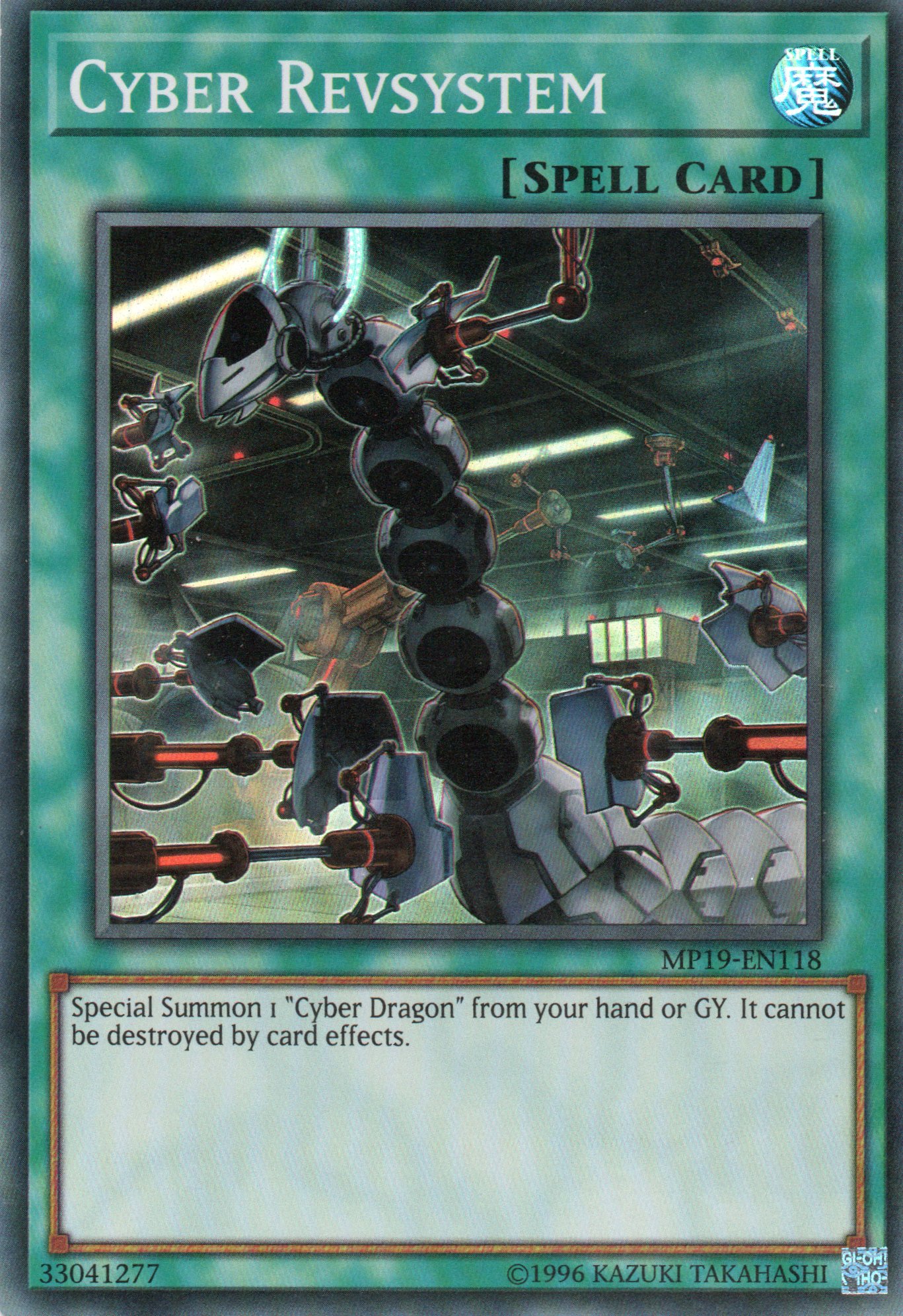 Cyber Revsystem MP19-EN118 Super rare