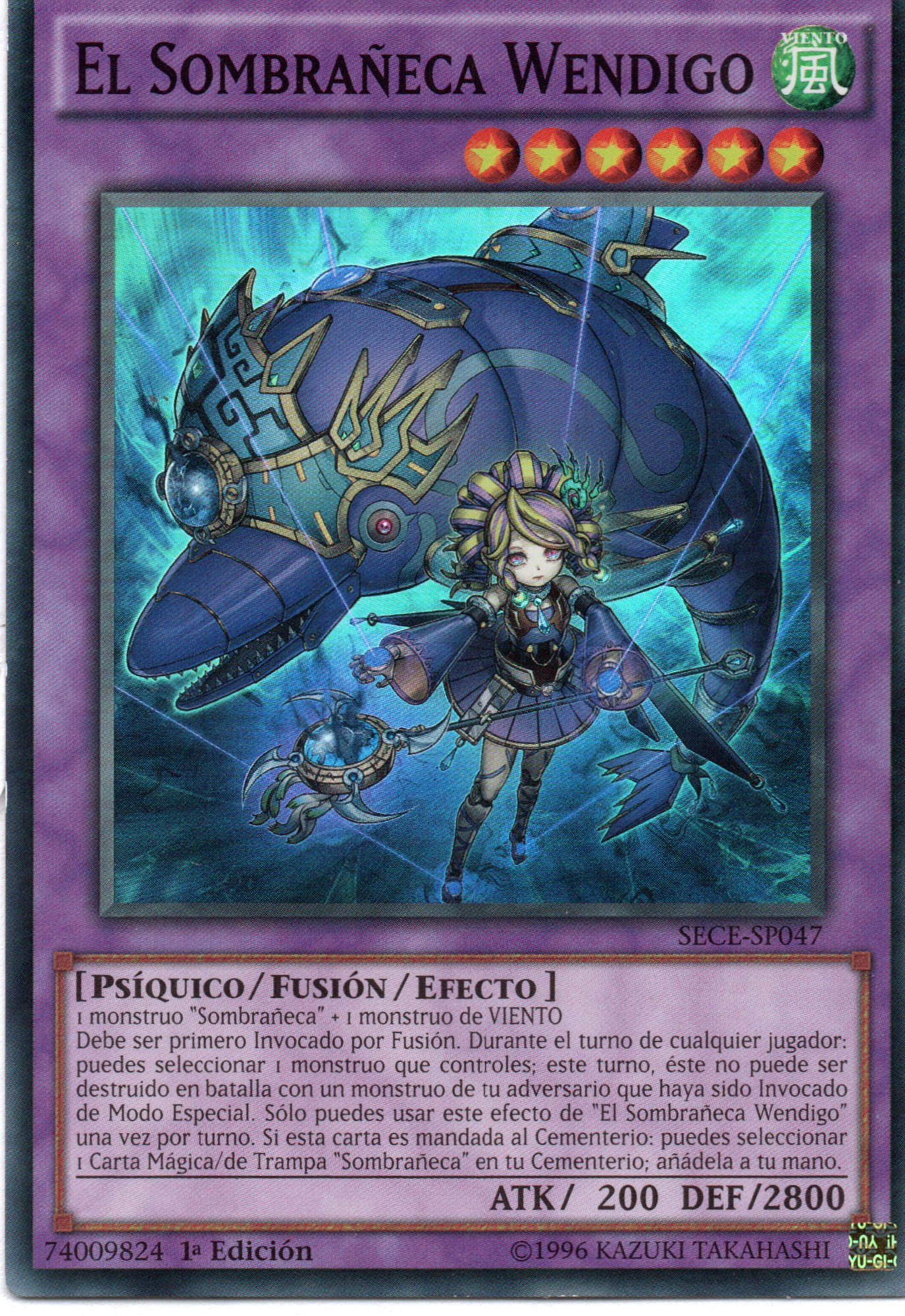 El Sombrañeca Wendigo SECE-SP047 Super rare