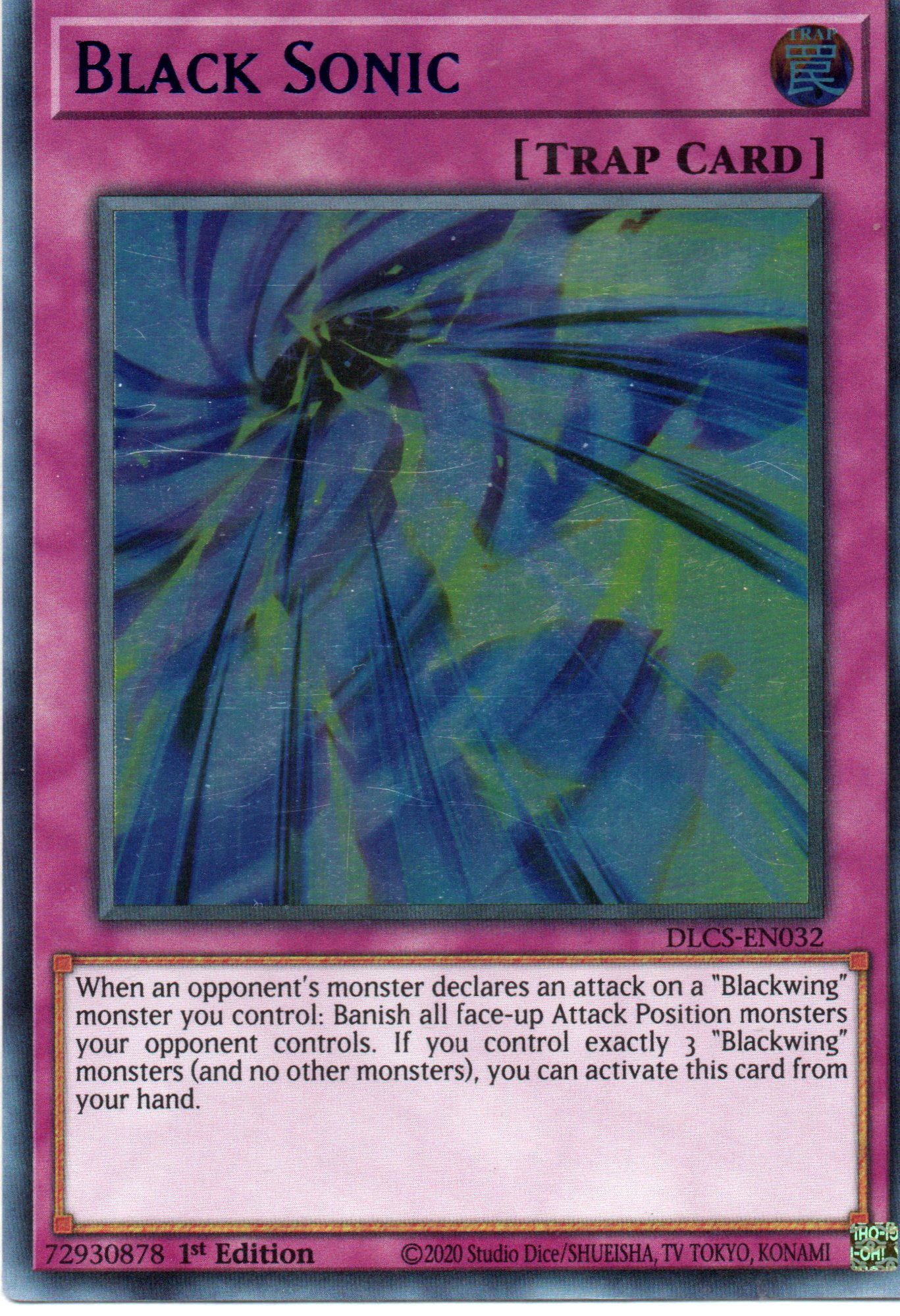 Black Sonic DLCS-EN032 Ultra rare