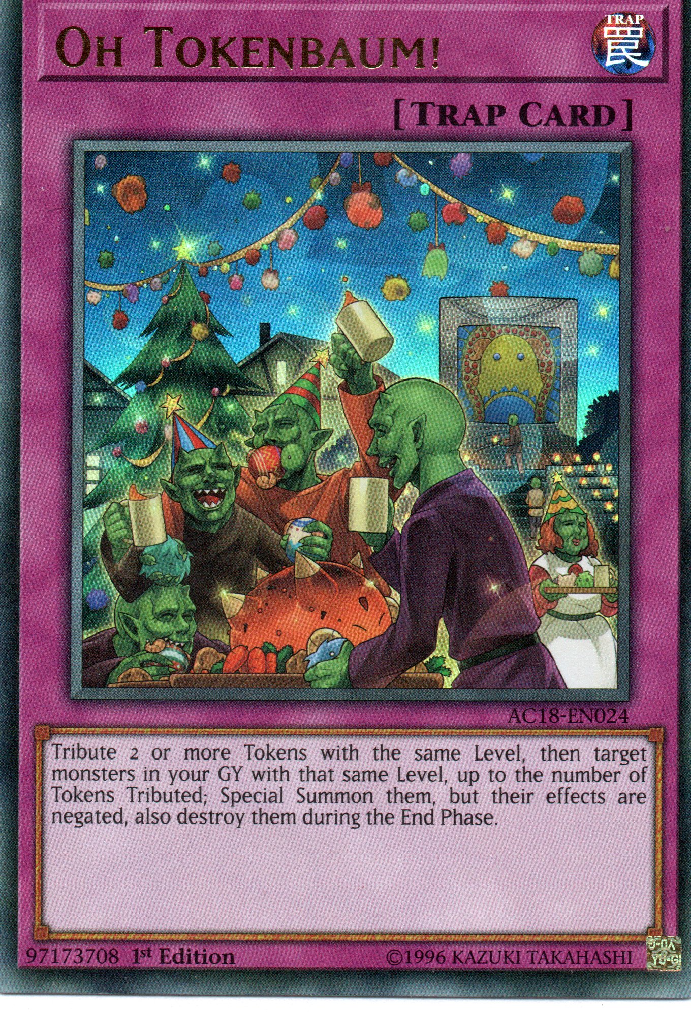 Oh Tokenbaum! AC18-EN024 Ultra rare