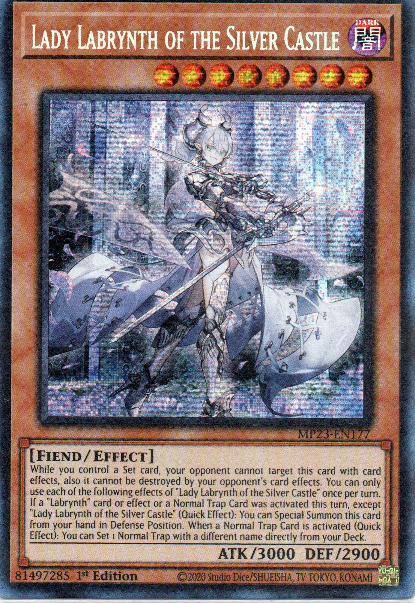 Lady Labrynth of Silver Castle MP23-EN177 Secret rare