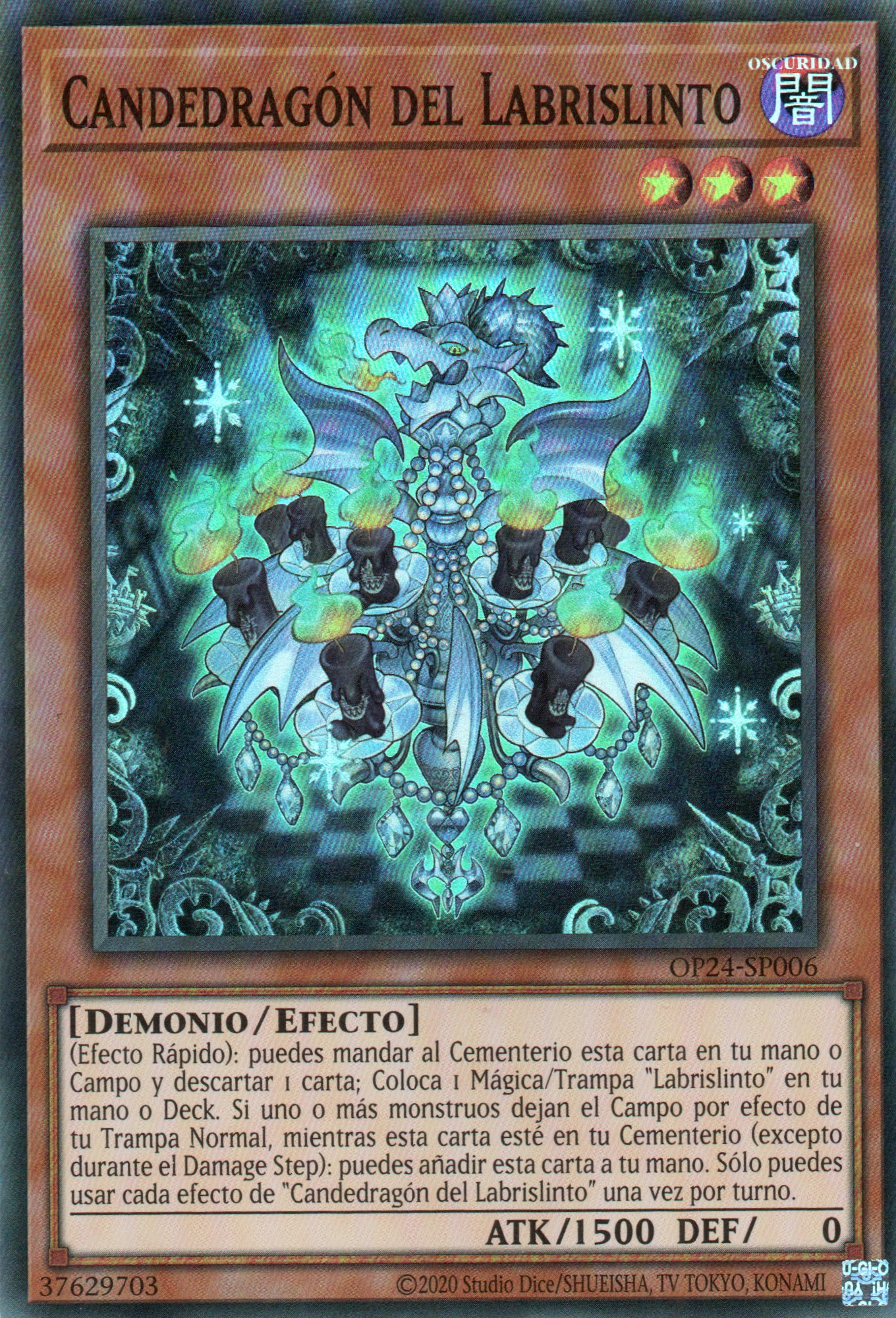 Candedragon del Labrislinto OP24-SP006 Super rare