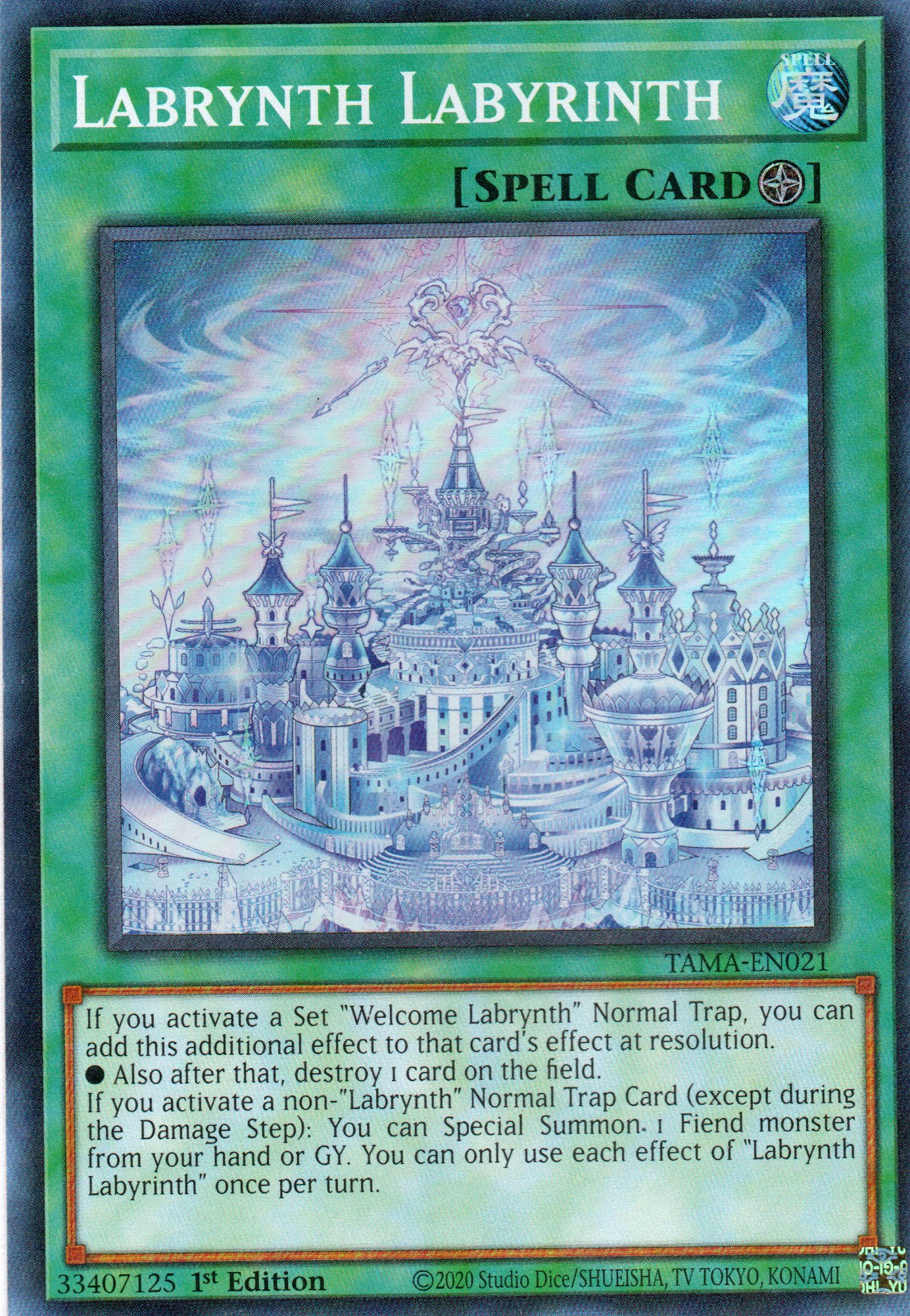 Labrynt Labyrinth TAMA-EN021 Super rare