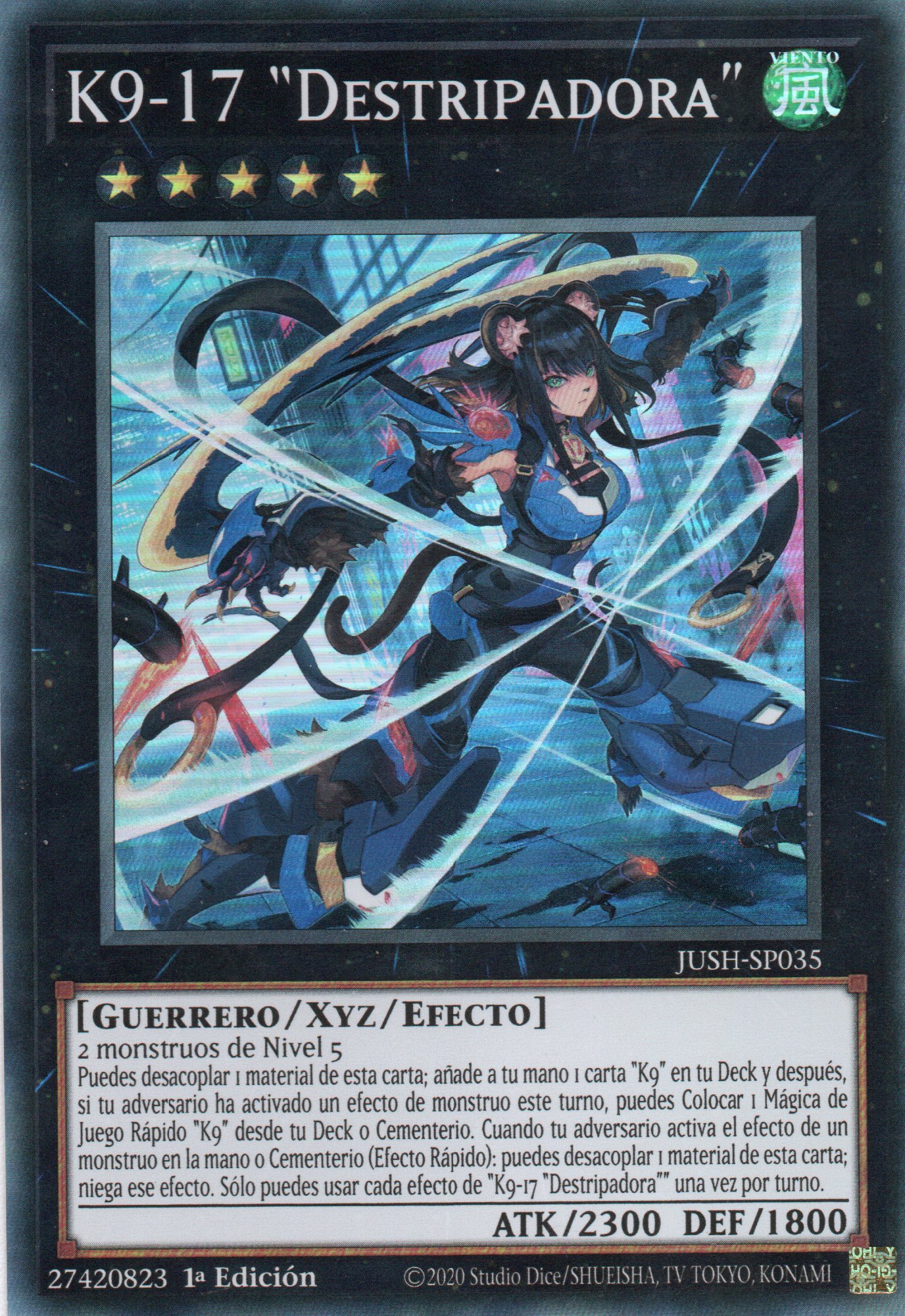 K9-17 "Destripadora" JUSH-SP035 Super rare