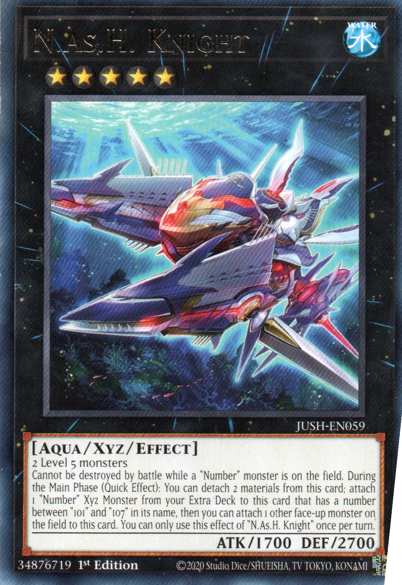 N.As.H. Knight JUSH-EN059 Rare