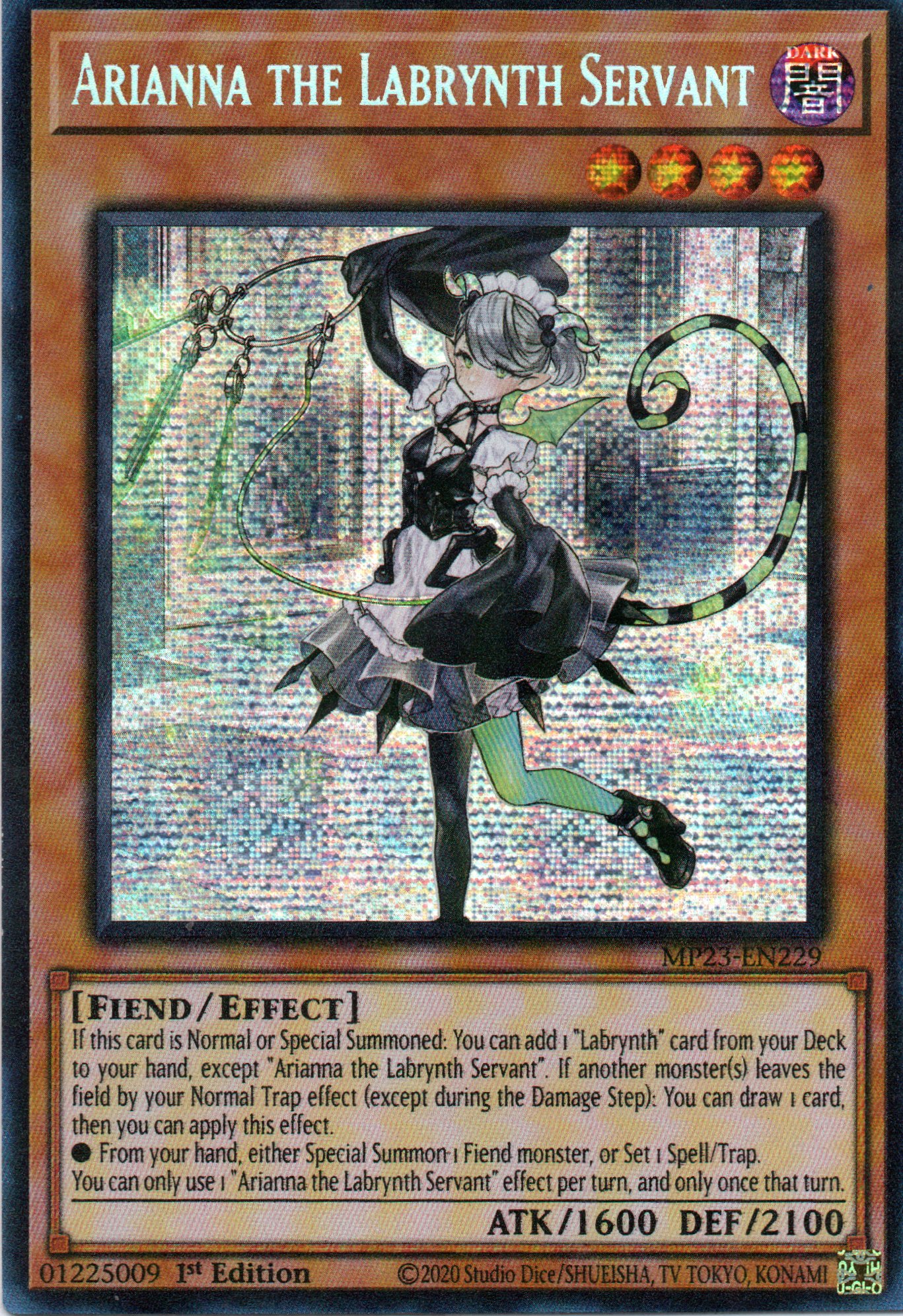Arianna the Labrynth Servant MP23-EN229 Secret rare