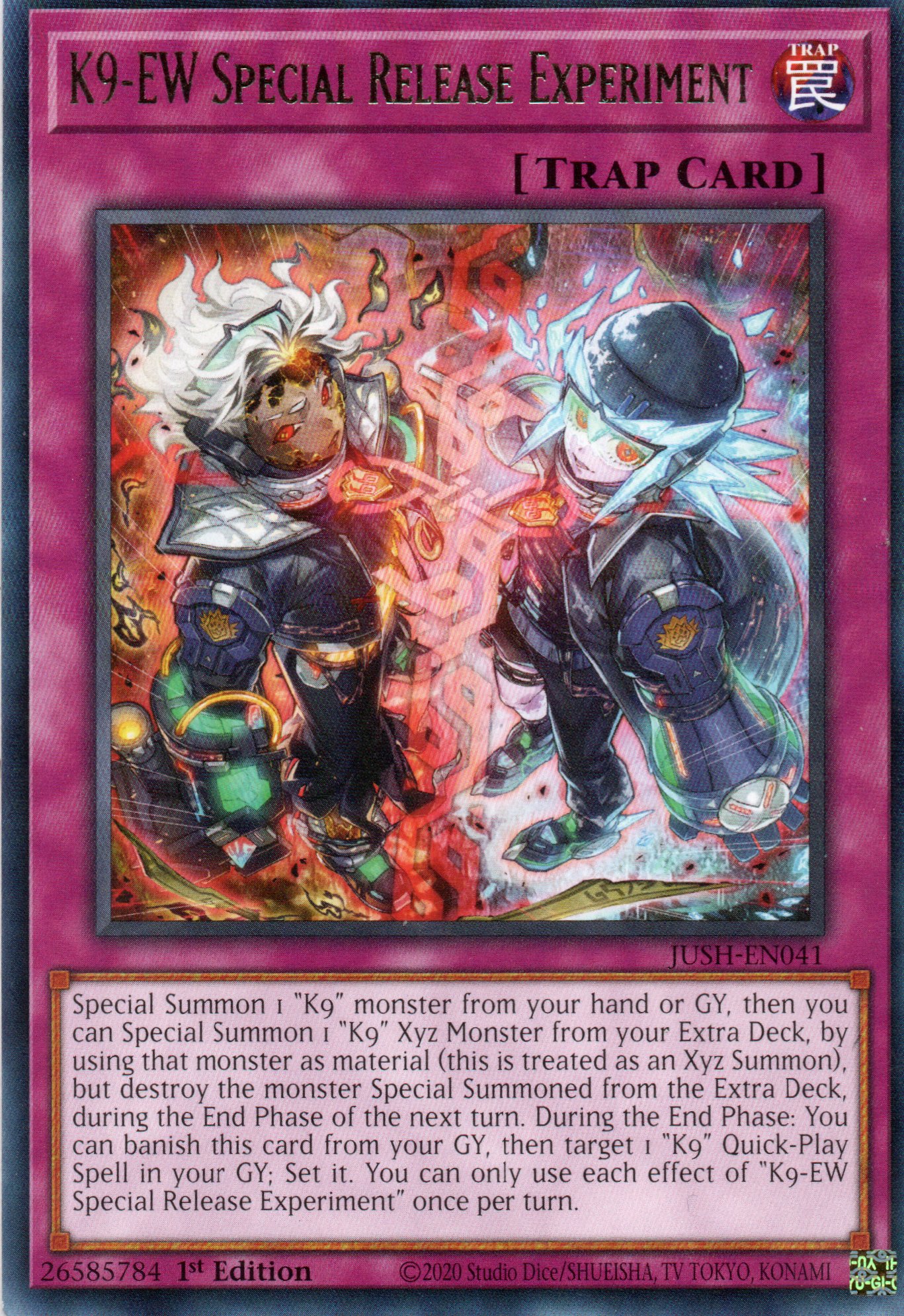 K9-EW Special Release Experiment JUSH-EN041 Rare