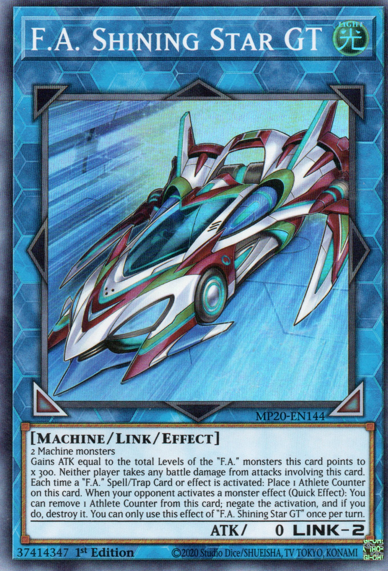 F.A. Shining Star GT MP20-EN144 Super rare