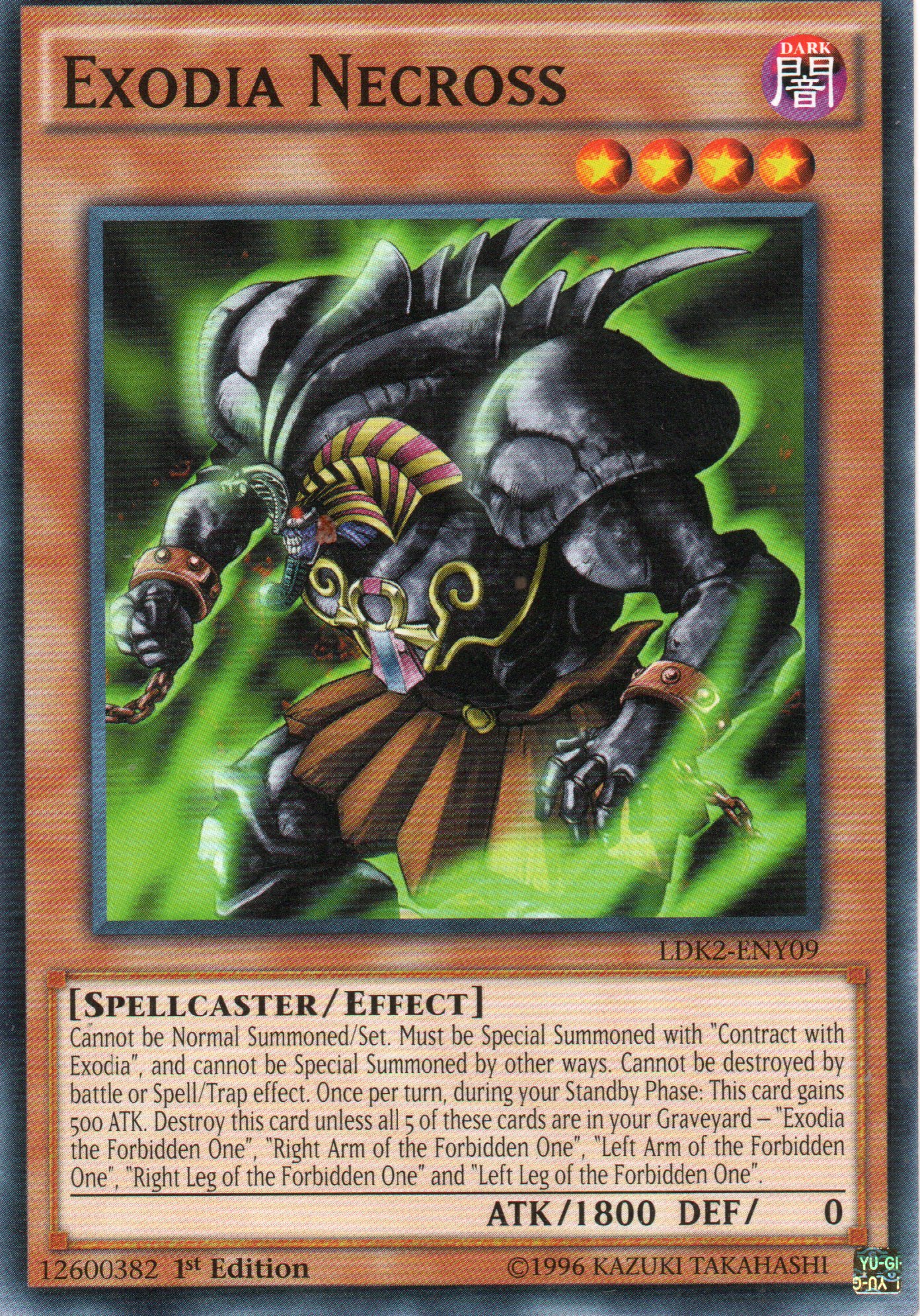 Exodia Necross LDK2-ENY09 Commun