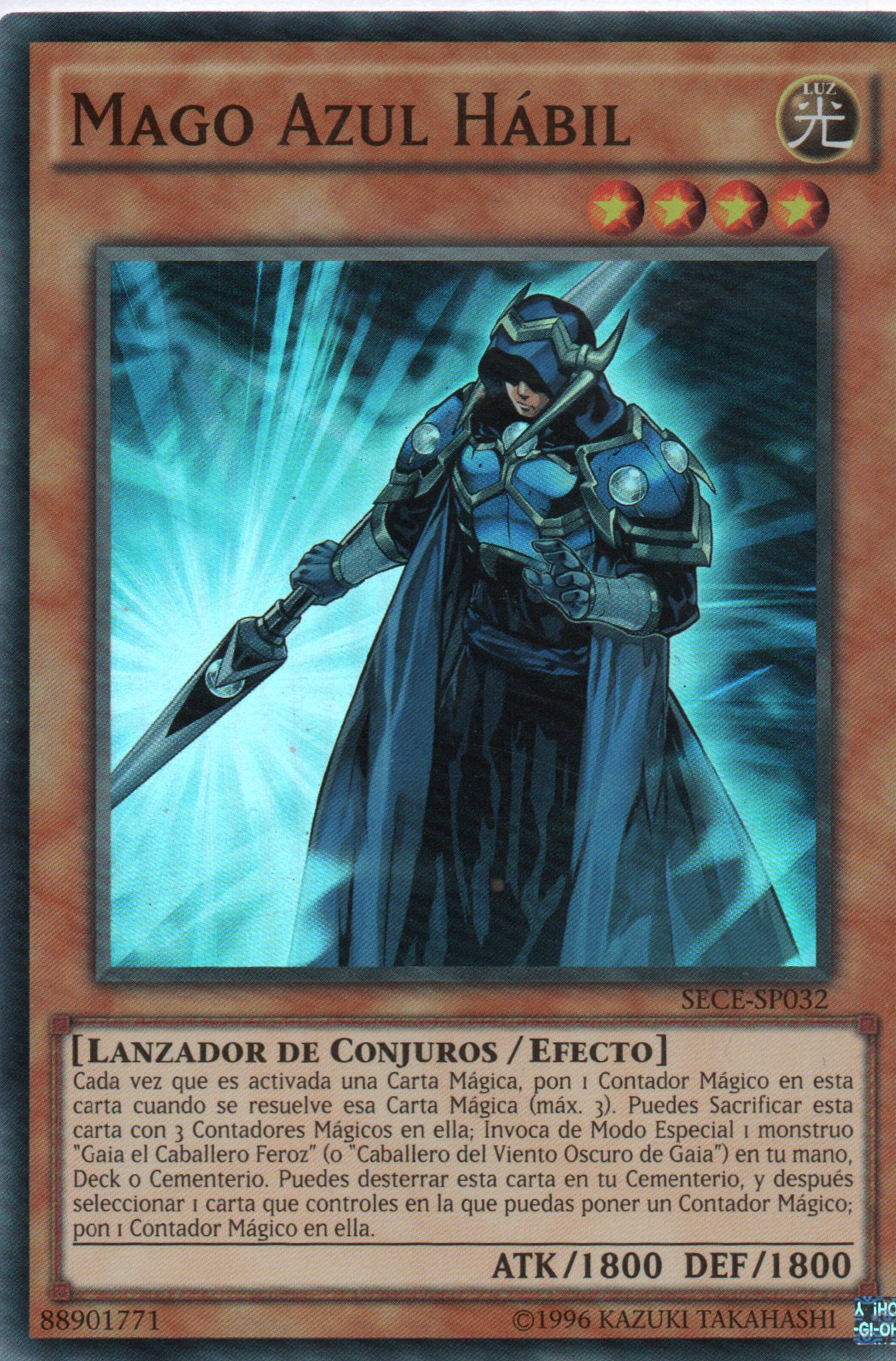 Mago Azul Habil SECE-SP032 Super rare