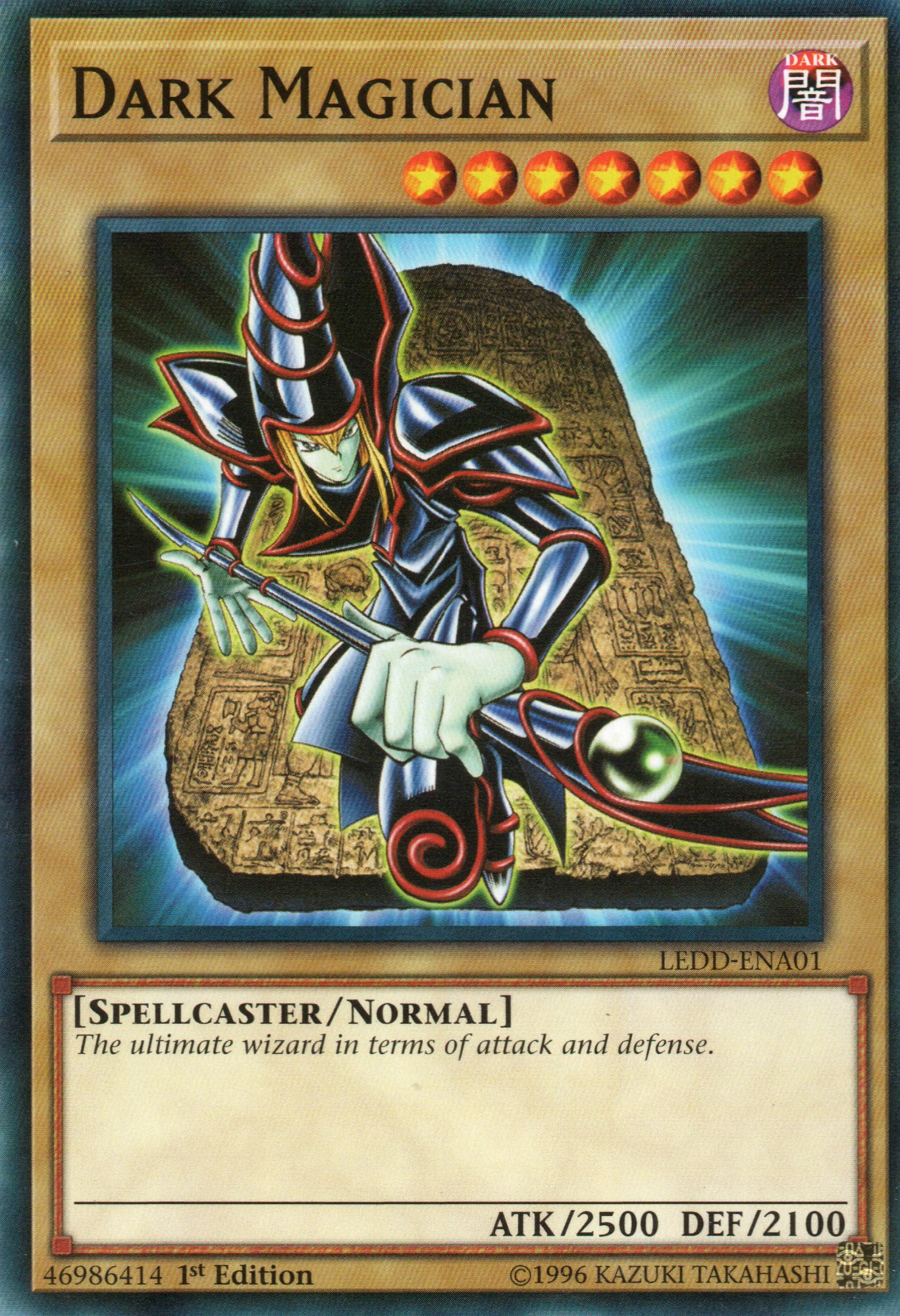 Dark Magician LEDD-ENA01 Commun