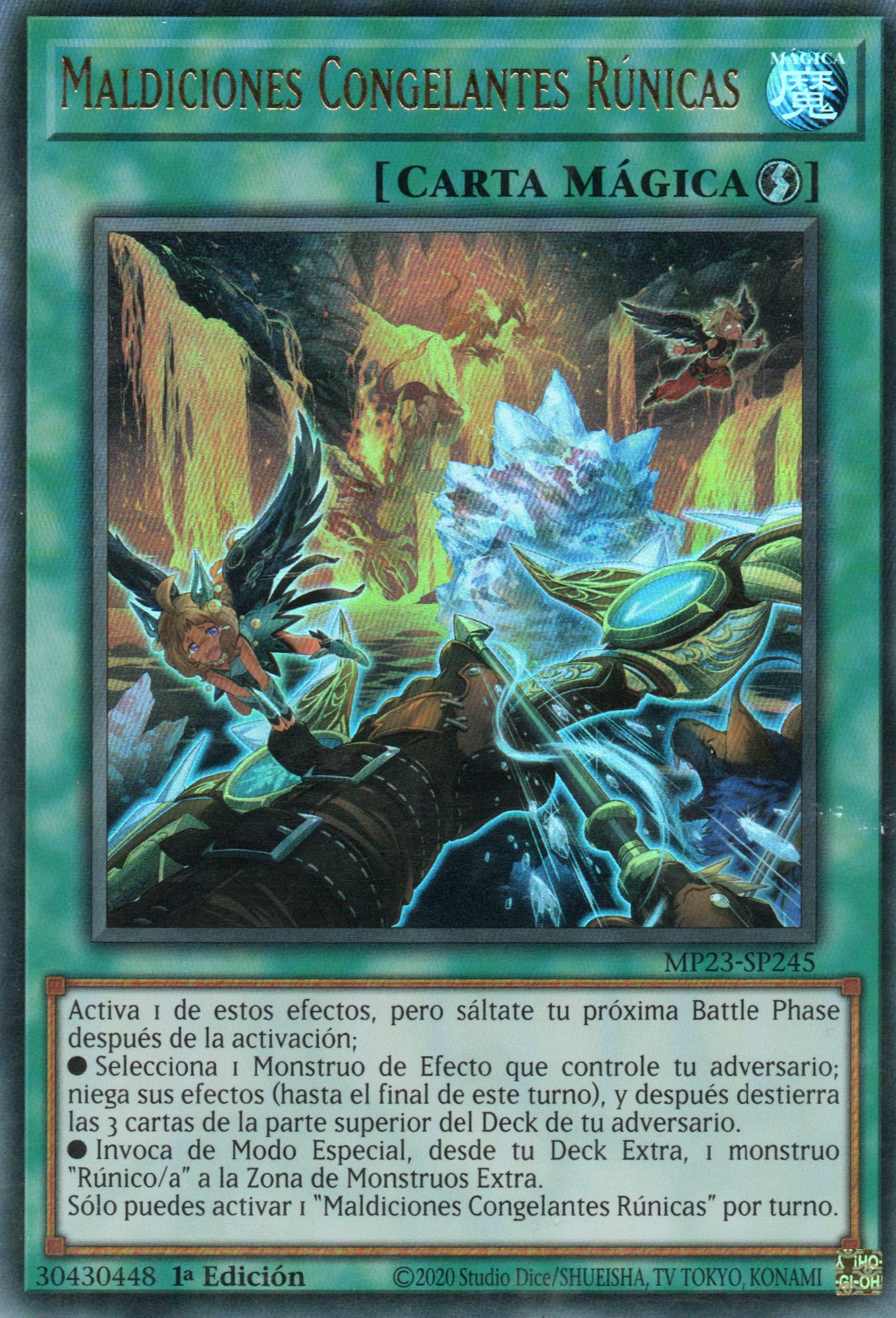 Maldiciones Congelantes Runicas MP23-SP245 Ultra rare