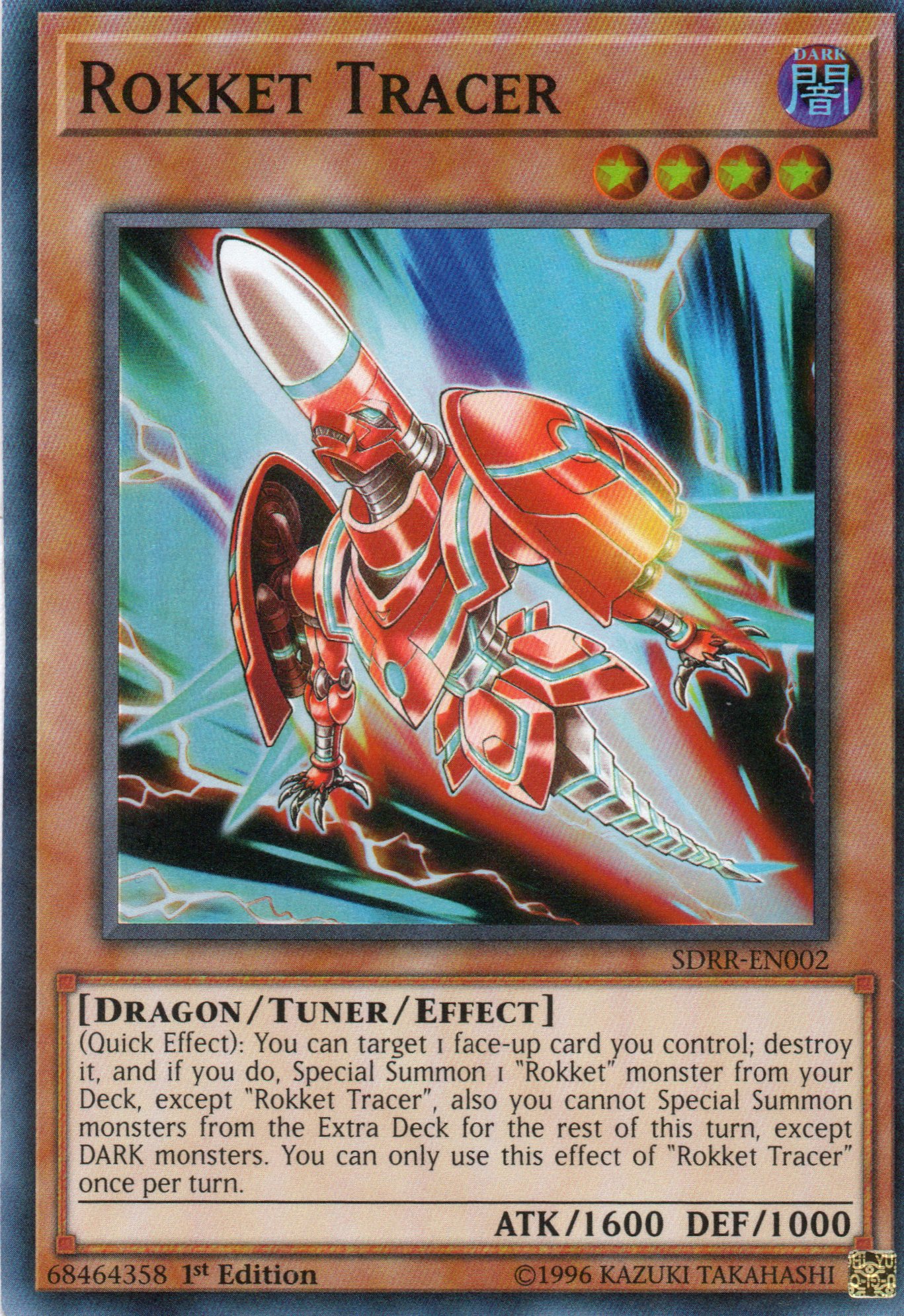 Rokket Tracer SDRR-EN002 Super rare