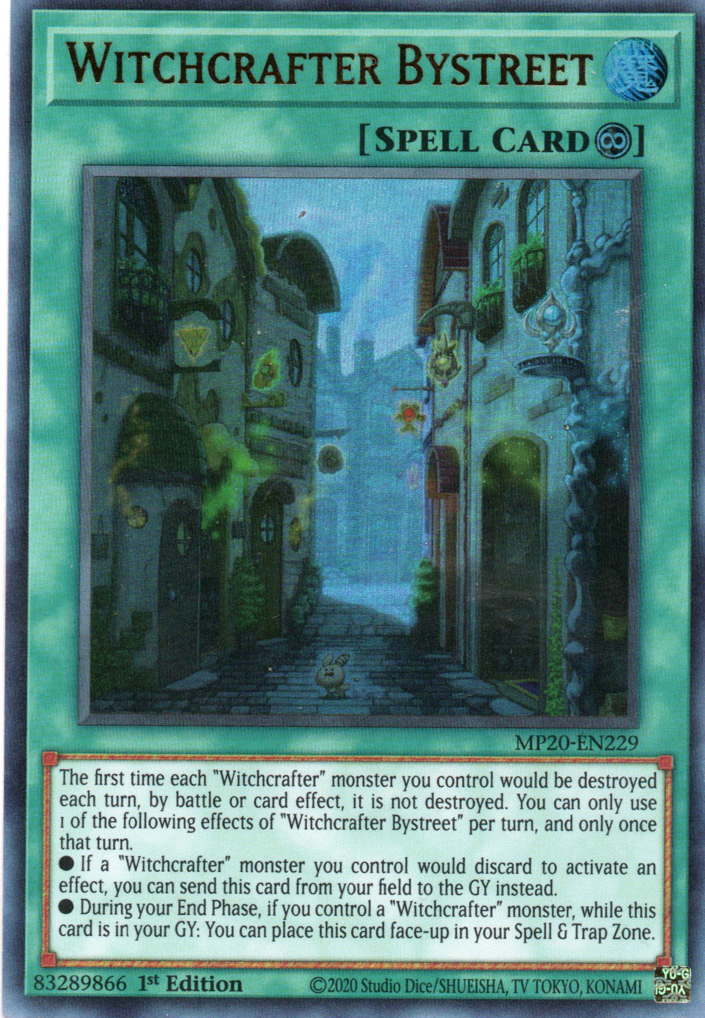 Witchcrafter Bystreet MP20-EN229 Ultra rare