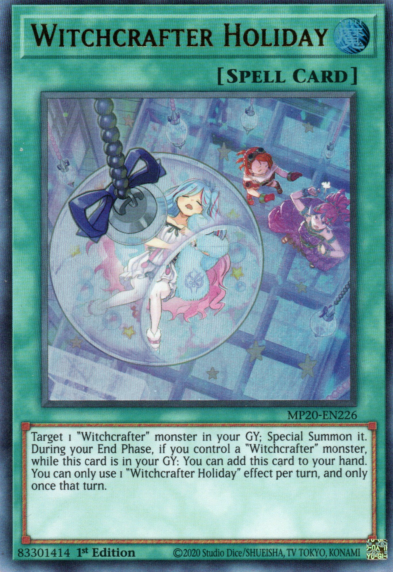 Witchcrafter Holiday MP20-EN226 Ultra rare