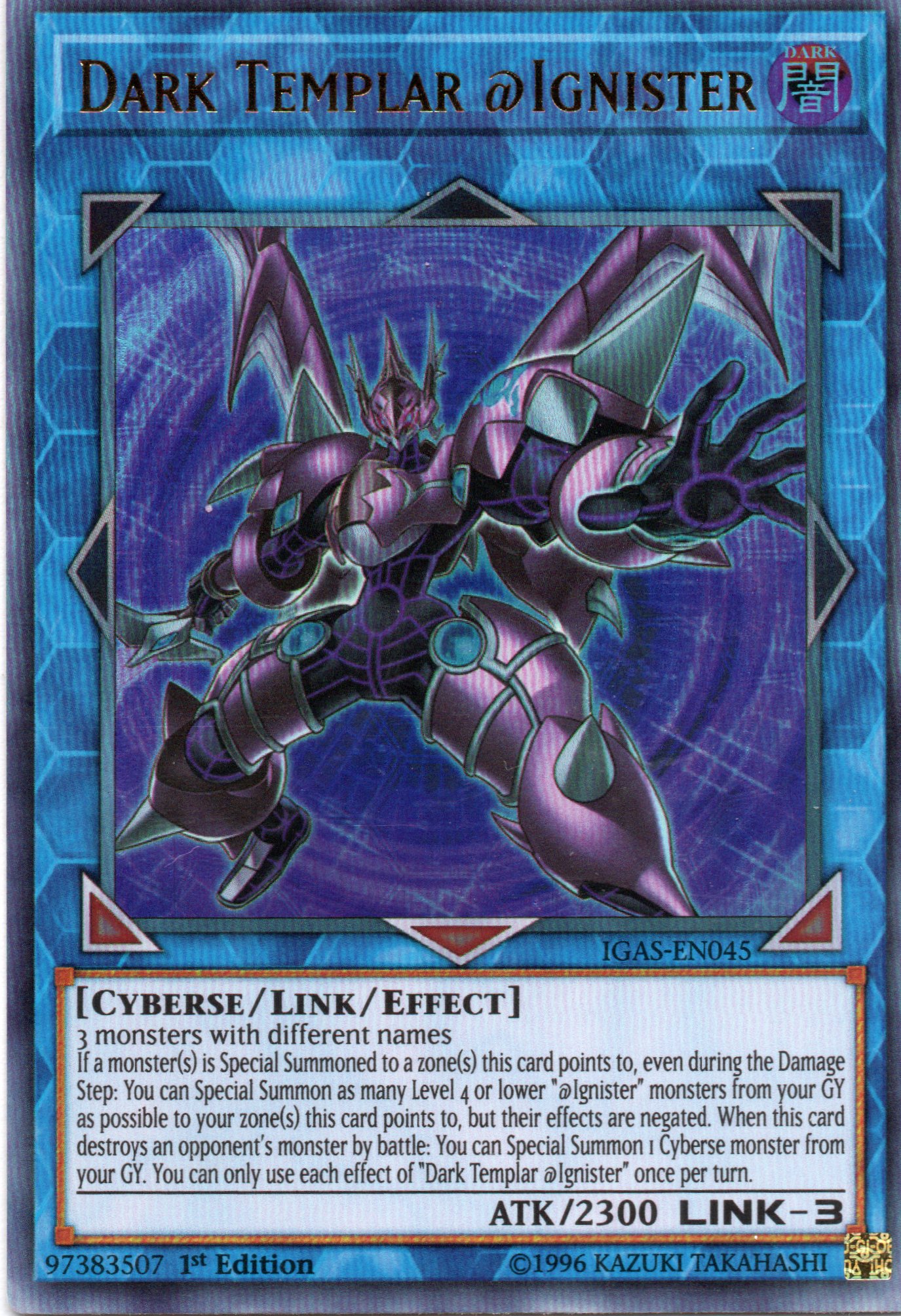 Dark Templar @Ignister IGAS-EN045 Ultra rare