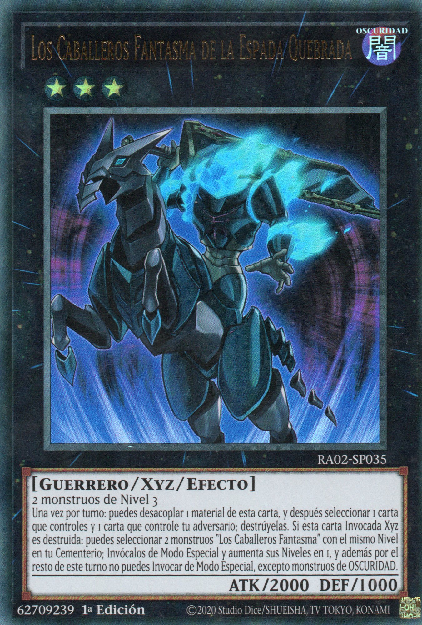 Los Caballeros Fantasma de la Espada Quebrada RA02-SP035 Ultra rare