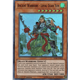 Ancient Warriors - Loyal Guan Yun IGAS-EN012 Super rare