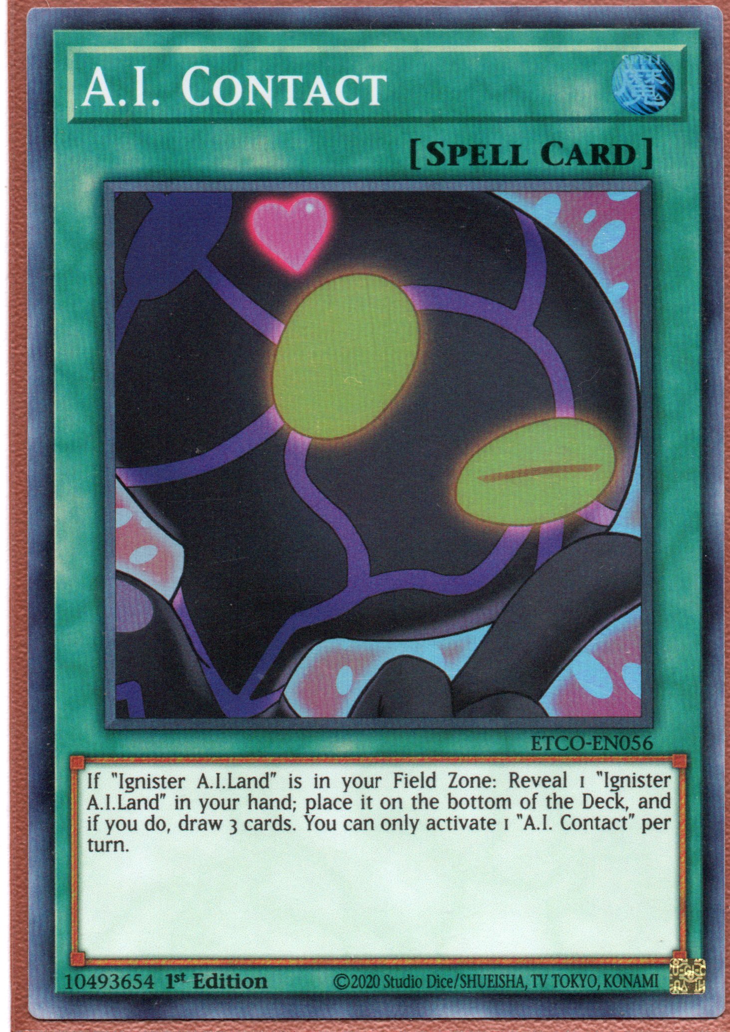 A.I. Contact ETCO-EN056 Super rare