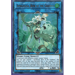 Apollousa, Bow of the Goddess MP20-EN126 Ultra rare