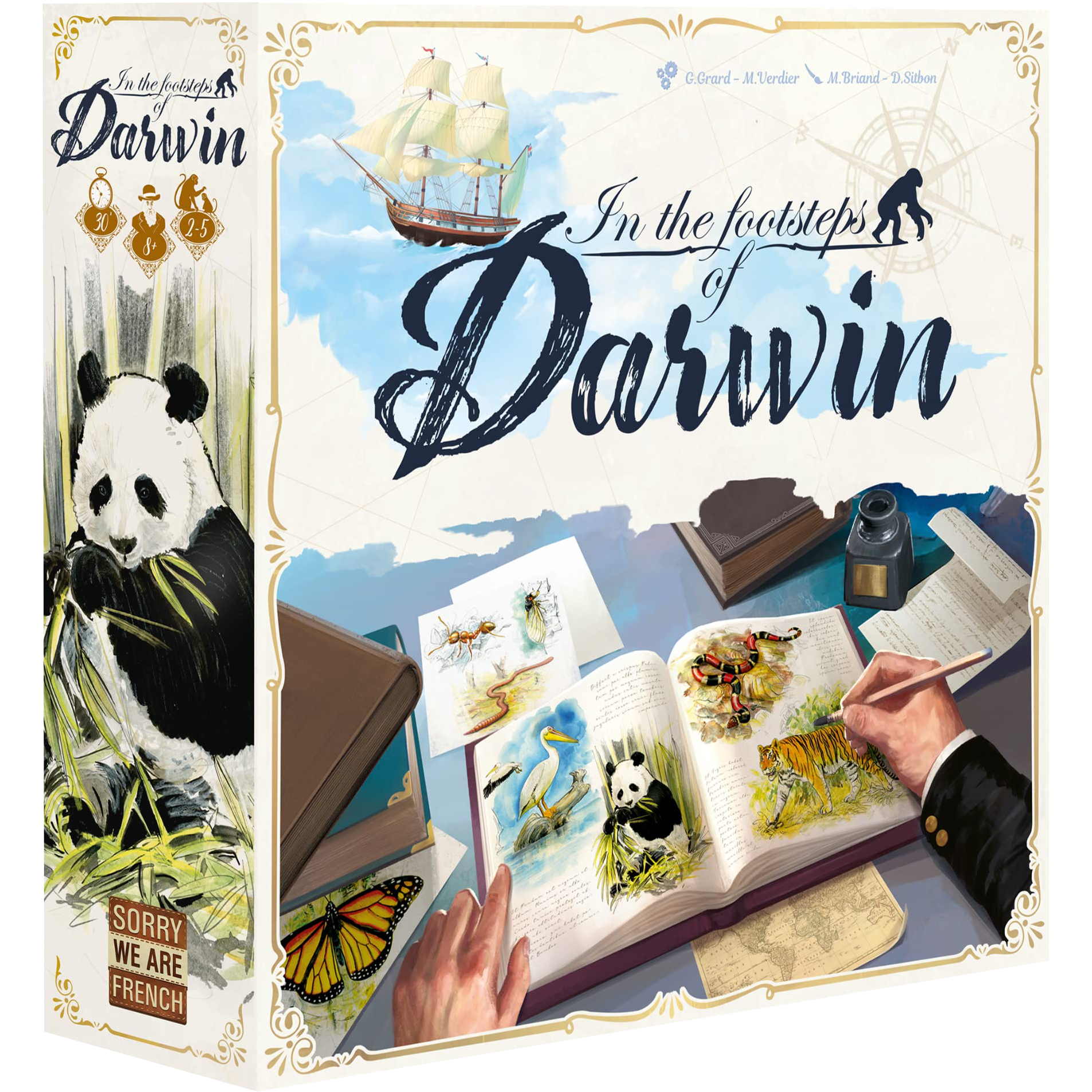 Tras Los Pasos De Darwin - Juego de Mesa