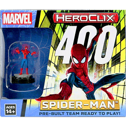 Marvel HeroClix 400: Spider-Man – Juego de miniaturas 