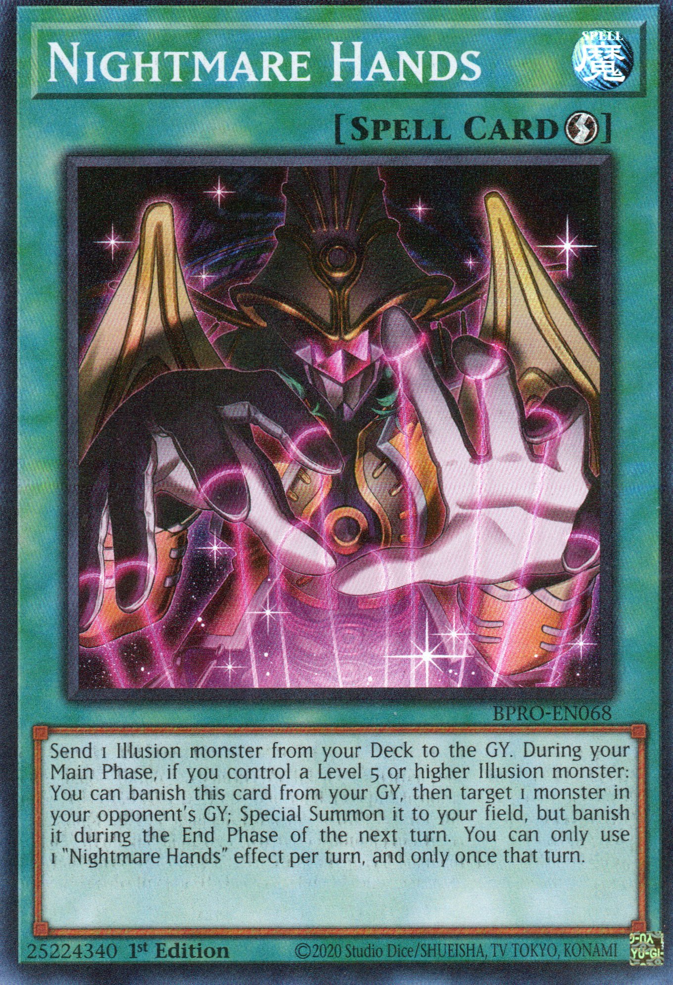 Nightmare Hands BPRO-EN068 Super Rare