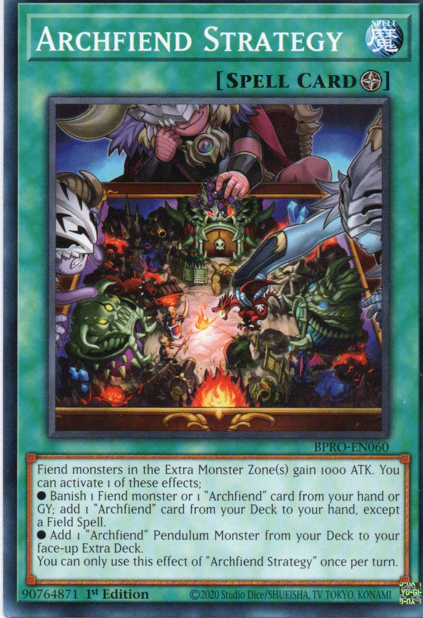 Archfiend Strategy BPRO-EN060 Common