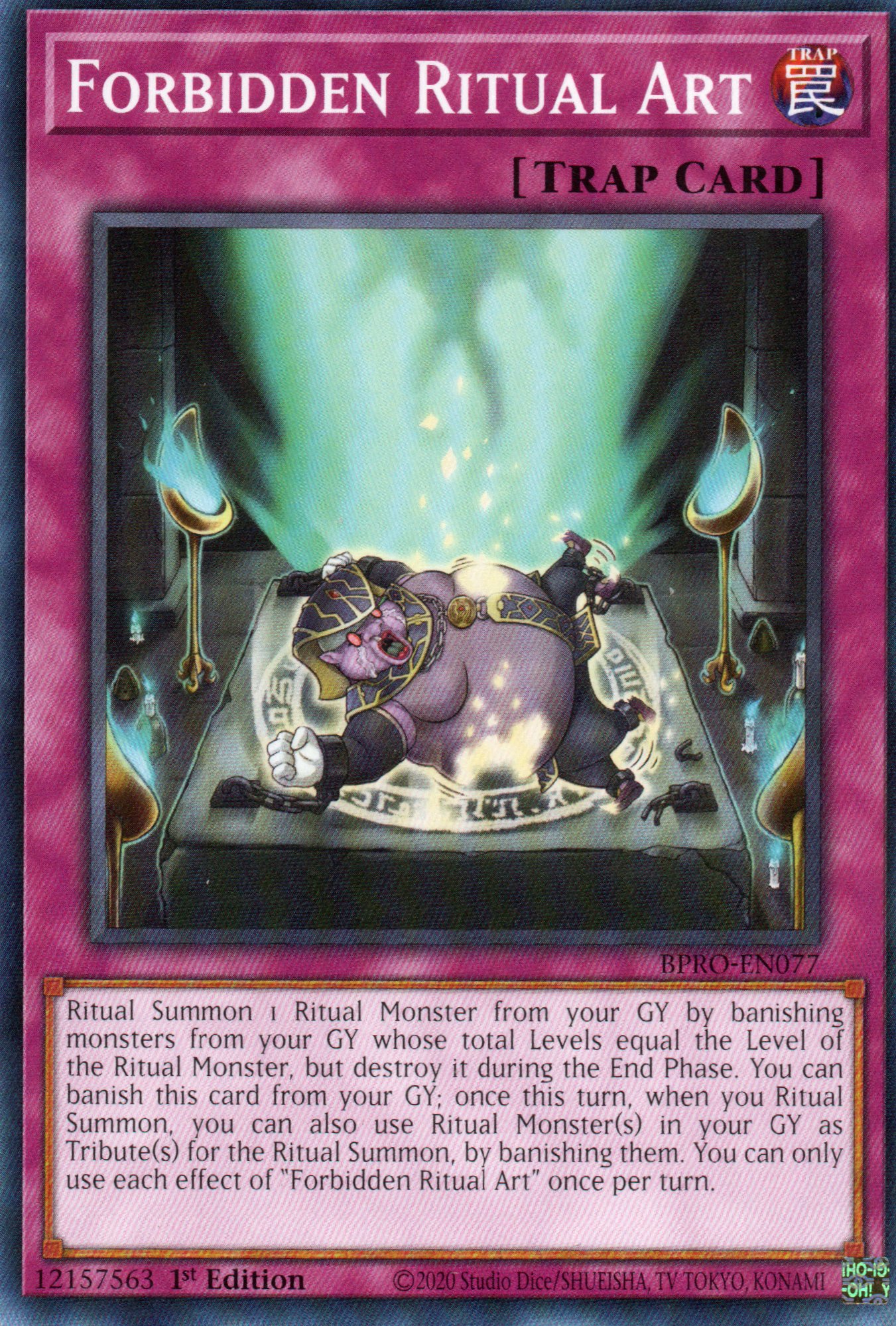 Forbidden Ritual Art BPRO-EN077 Common